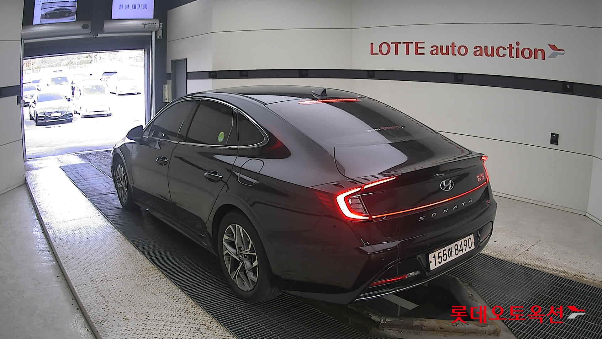 Hyundai Sonata 2022 Midnight Black Pearl из Кореи, фото 6