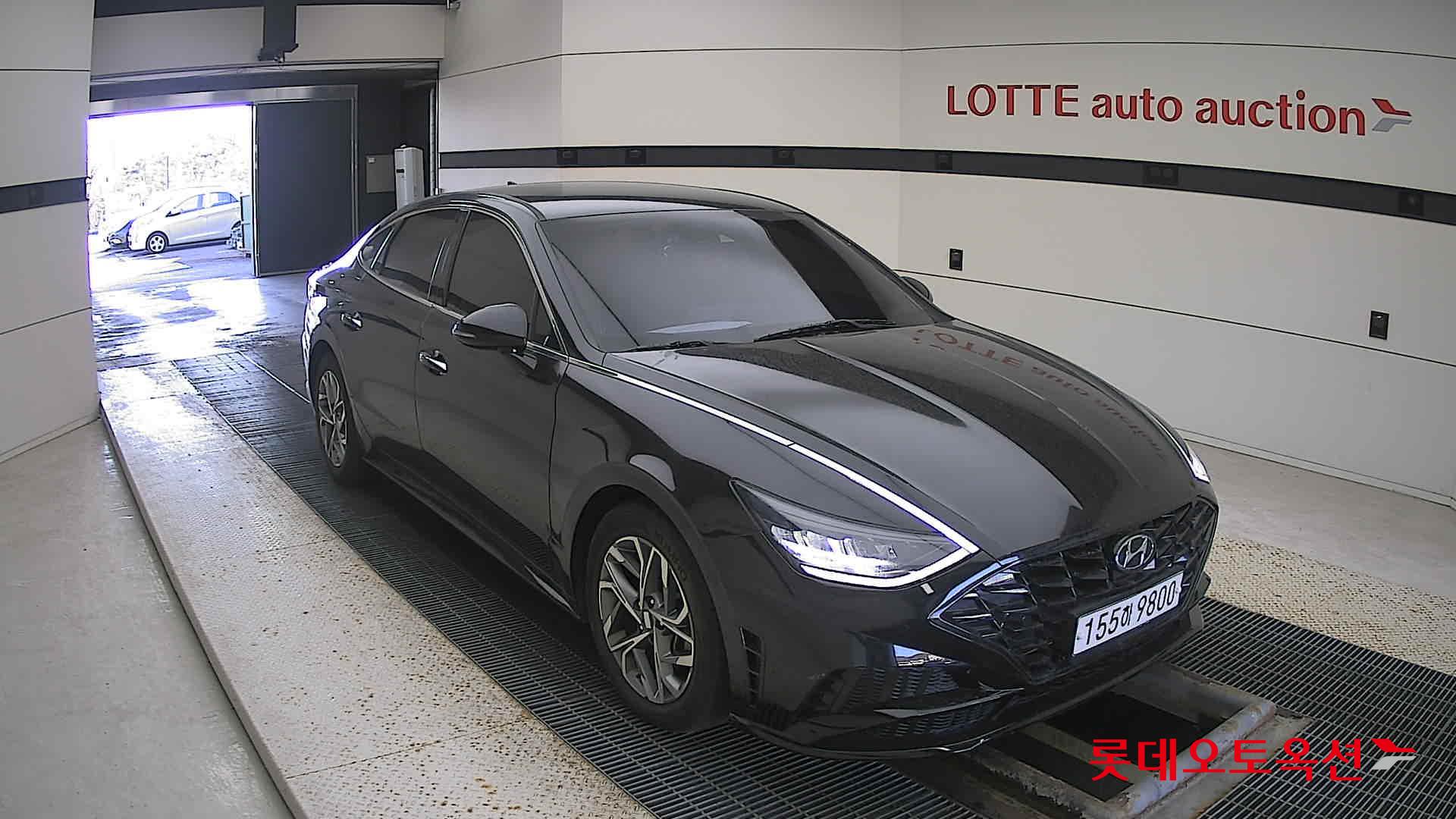 Hyundai Sonata 2022 Midnight Black Pearl из Кореи, фото 2
