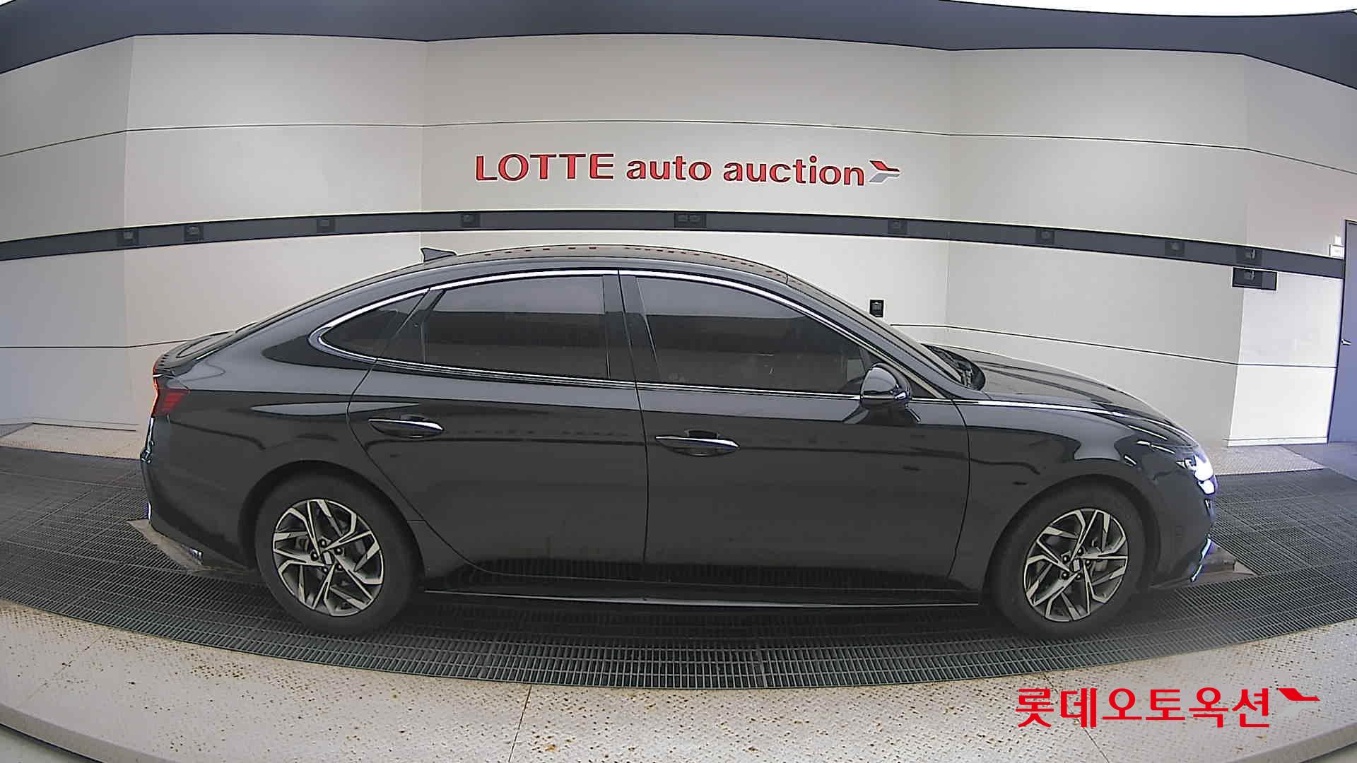 Hyundai Sonata 2022 Midnight Black Pearl из Кореи, фото 3