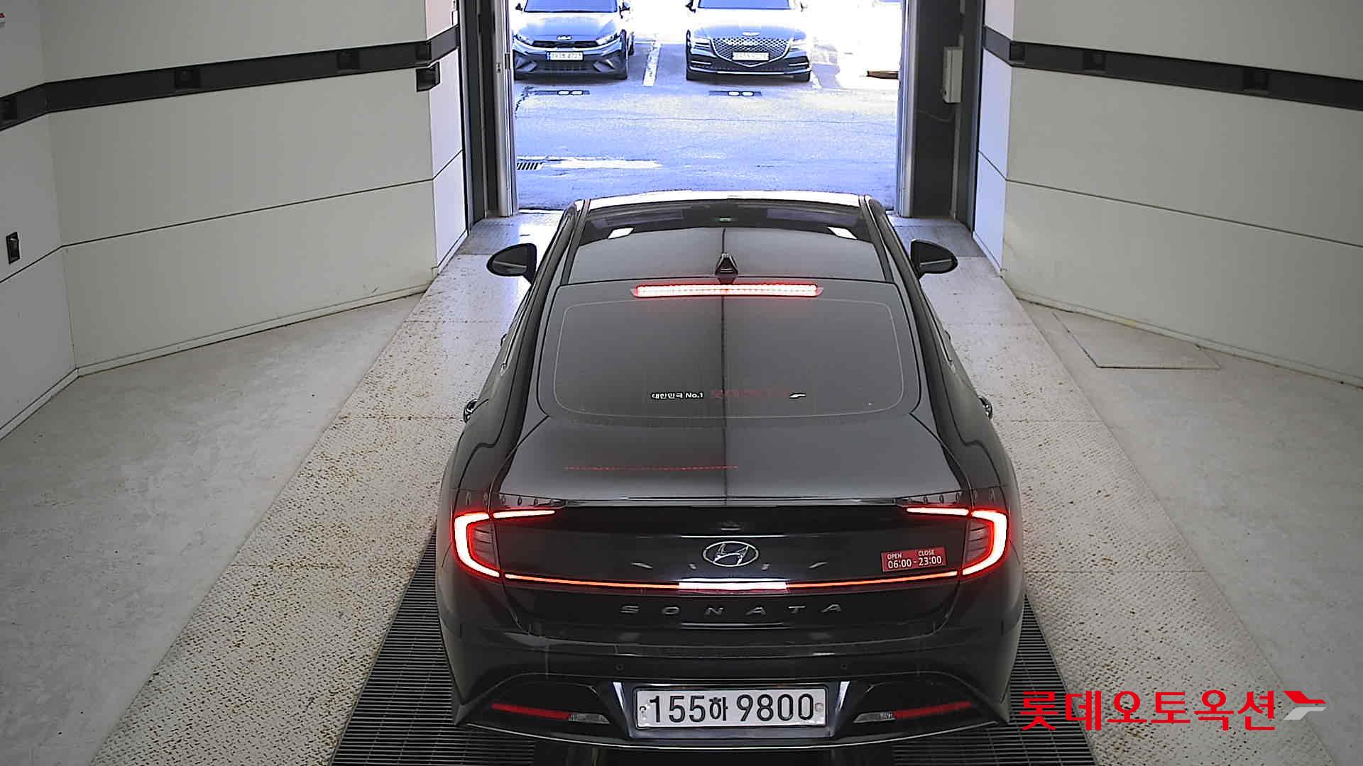 Hyundai Sonata 2022 Midnight Black Pearl из Кореи, фото 5