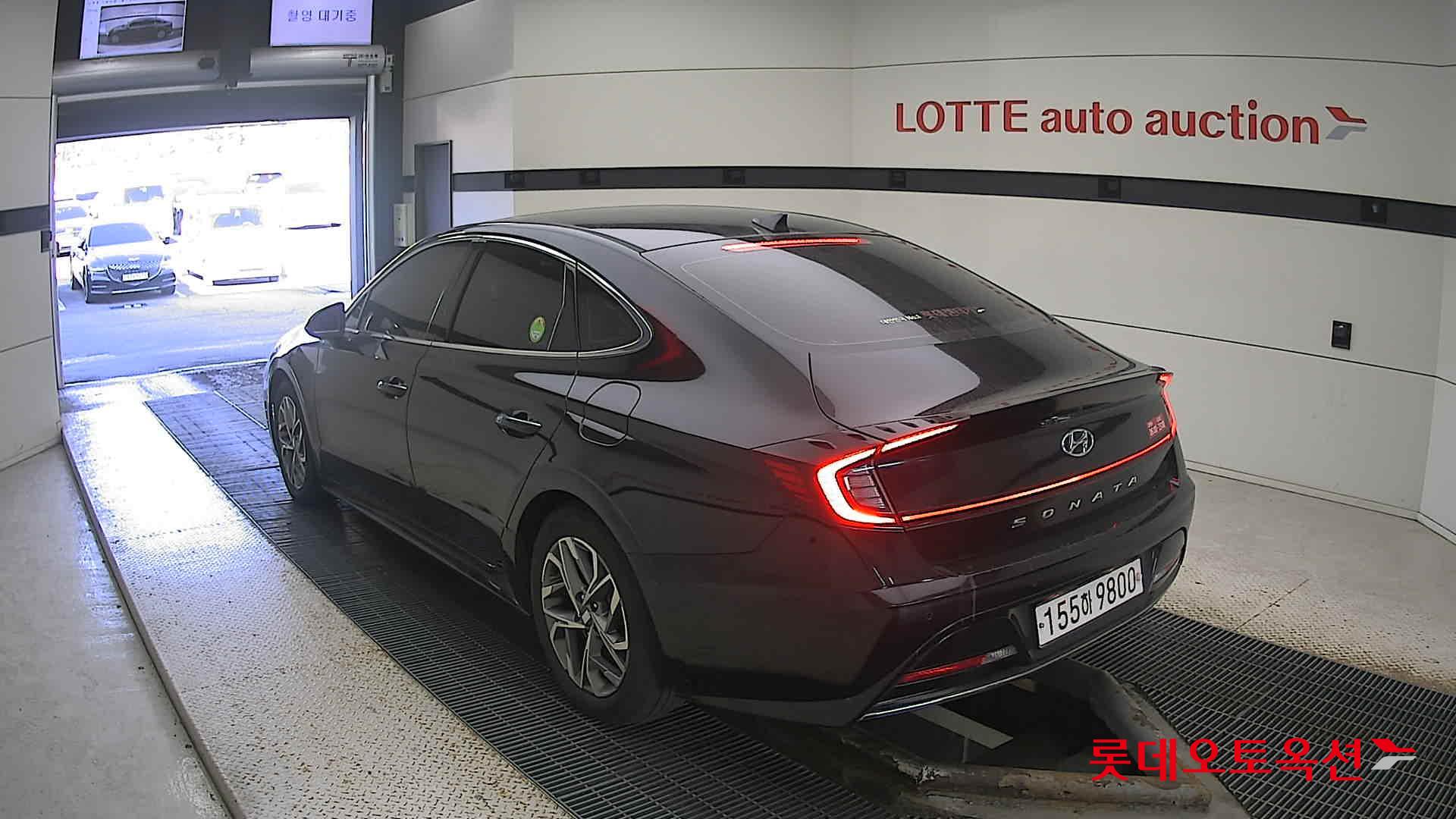 Hyundai Sonata 2022 Midnight Black Pearl из Кореи, фото 6