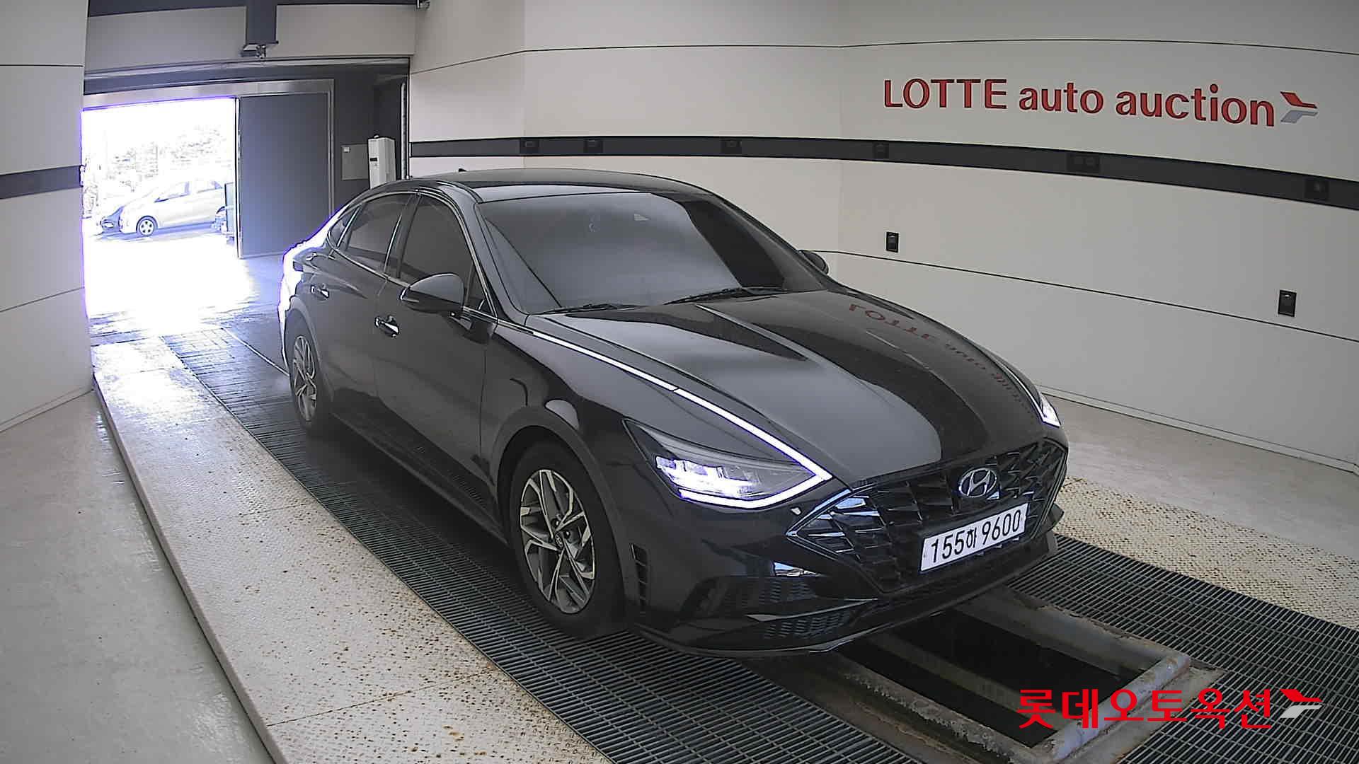 Hyundai Sonata 2022 Midnight Black Pearl из Кореи, фото 2