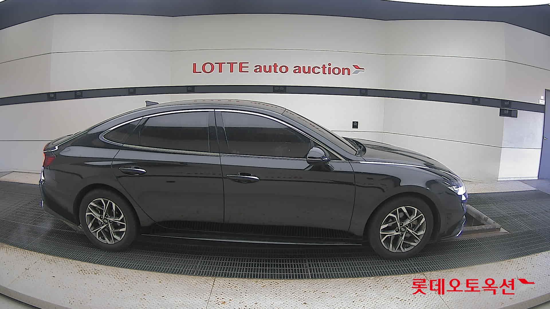 Hyundai Sonata 2022 Midnight Black Pearl из Кореи, фото 3