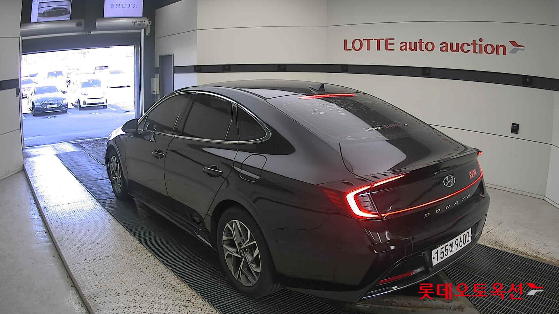 Hyundai Sonata 2022 Midnight Black Pearl из Кореи, фото 6