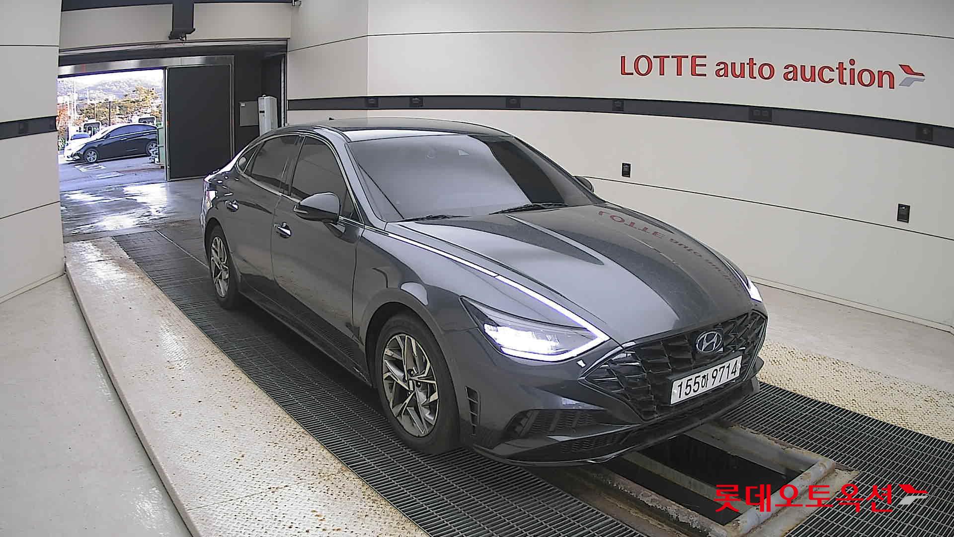 Hyundai Sonata 2022 Nocturne Grey Metallic из Кореи, фото 2