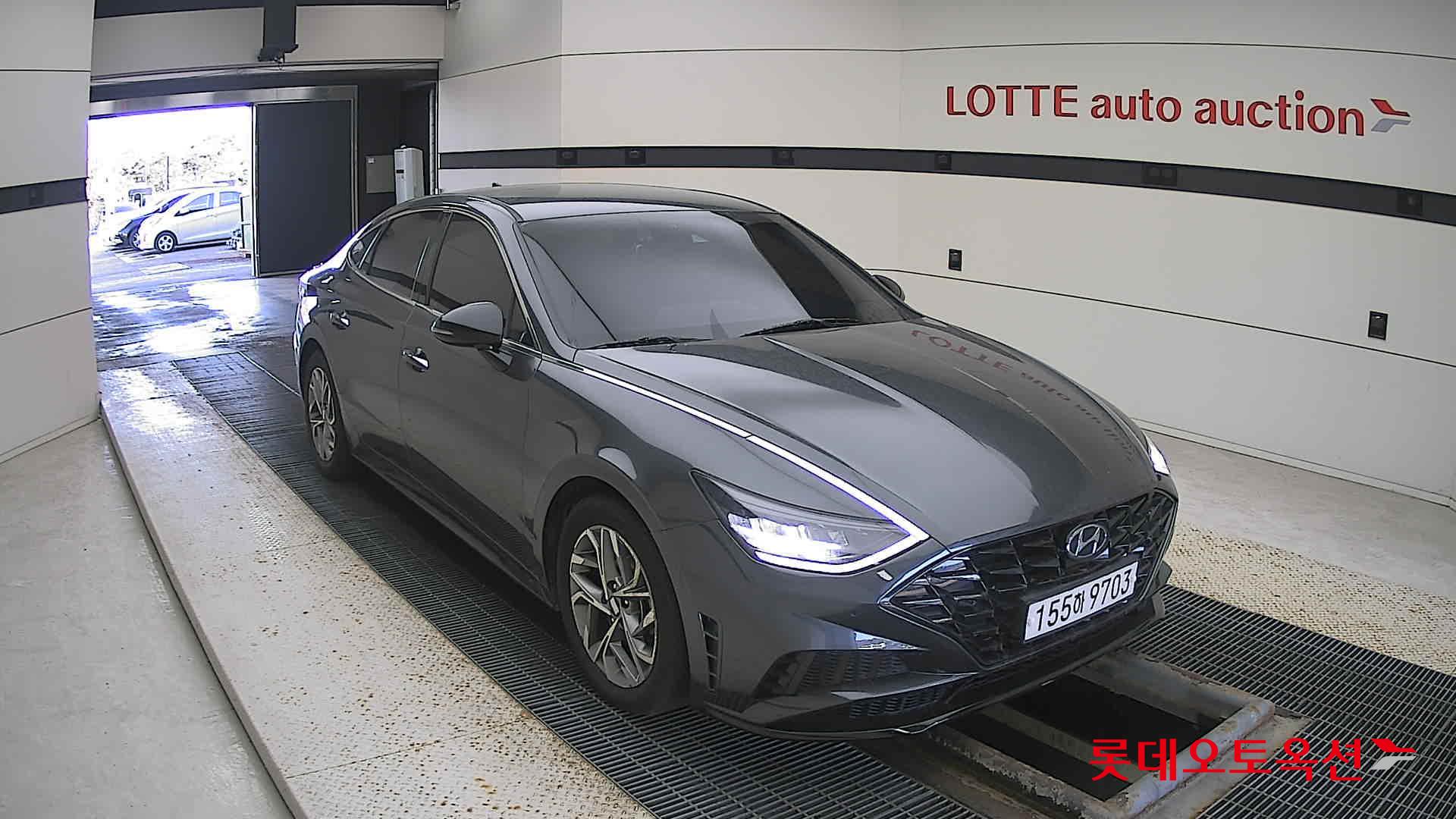 Hyundai Sonata 2022 Nocturne Grey Metallic из Кореи, фото 2