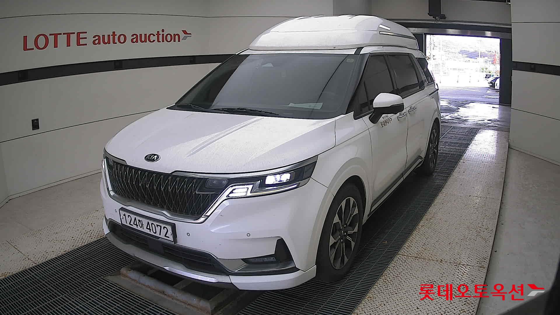 Kia Carnival Hairimujin 2021 Snow White Pearl (optional) из Кореи