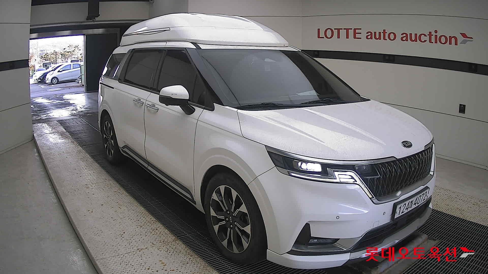 Kia Carnival Hairimujin 2021 Snow White Pearl (optional) из Кореи, фото 2