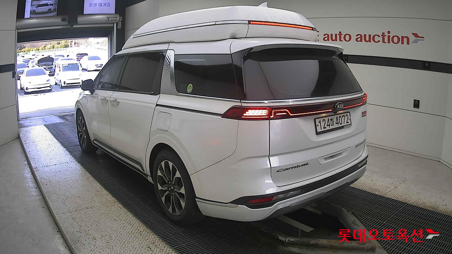 Kia Carnival Hairimujin 2021 Snow White Pearl (optional) из Кореи, фото 6