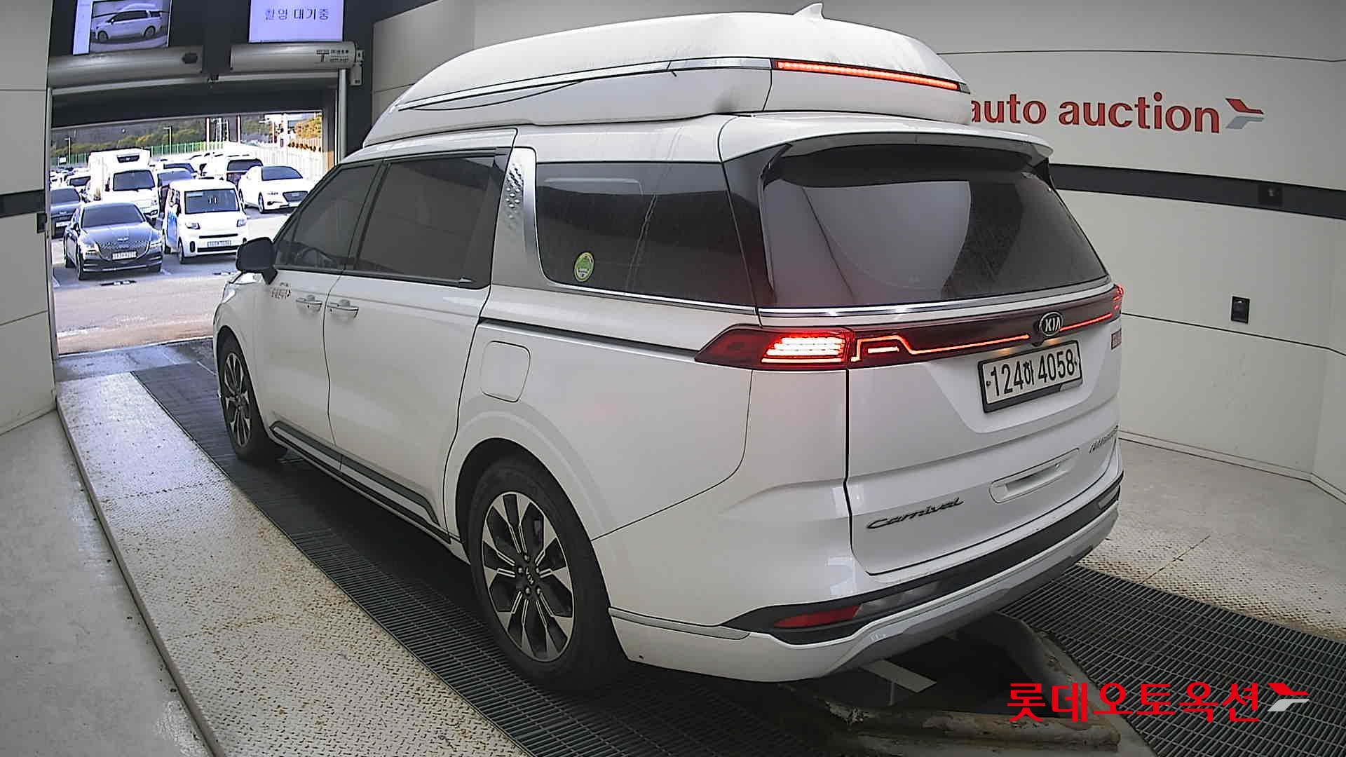 Kia Carnival Hairimujin 2021 Snow White Pearl (optional) из Кореи, фото 6