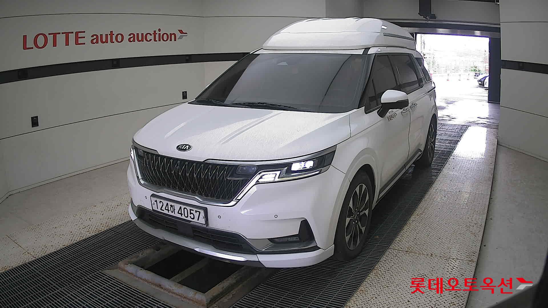 Kia Carnival Hairimujin 2021 Snow White Pearl (optional) из Кореи