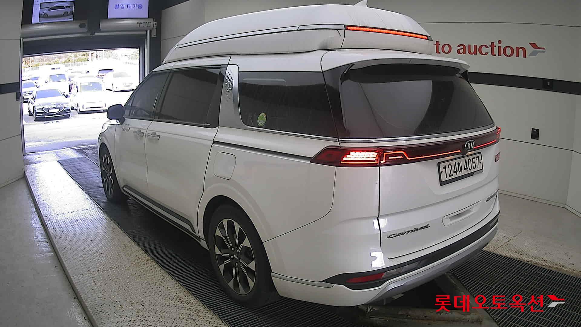 Kia Carnival Hairimujin 2021 Snow White Pearl (optional) из Кореи, фото 6