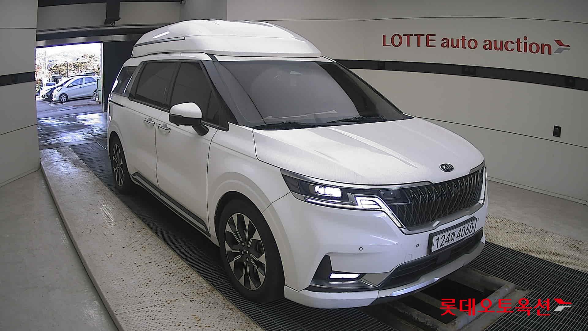 Kia Carnival Hairimujin 2021 Snow White Pearl (optional) из Кореи, фото 2