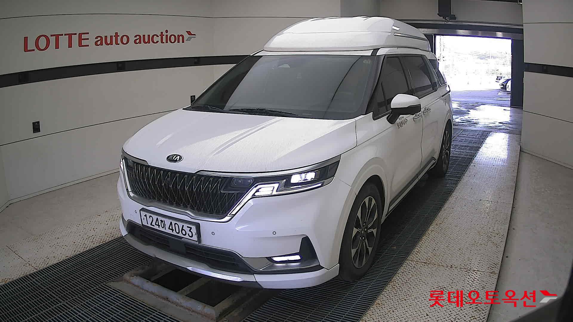 Kia Carnival Hairimujin 2021 Snow White Pearl (optional) из Кореи