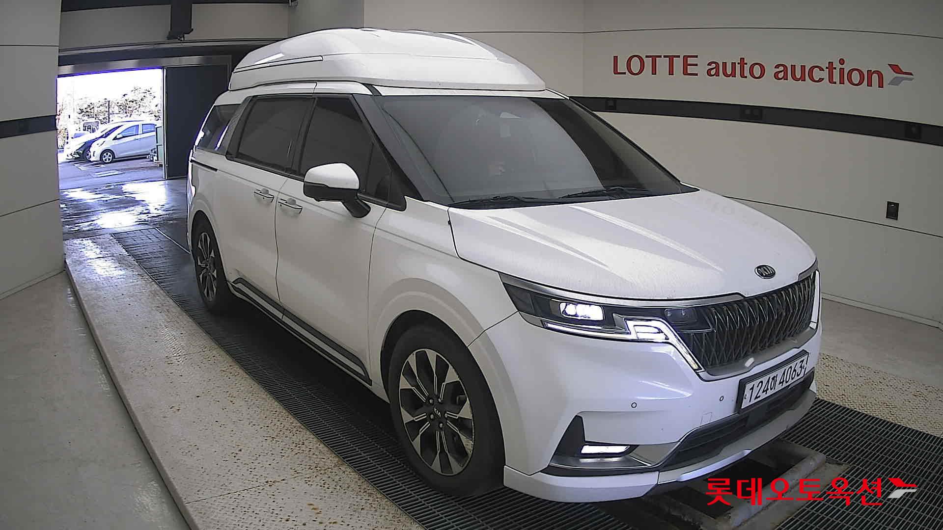 Kia Carnival Hairimujin 2021 Snow White Pearl (optional) из Кореи, фото 2