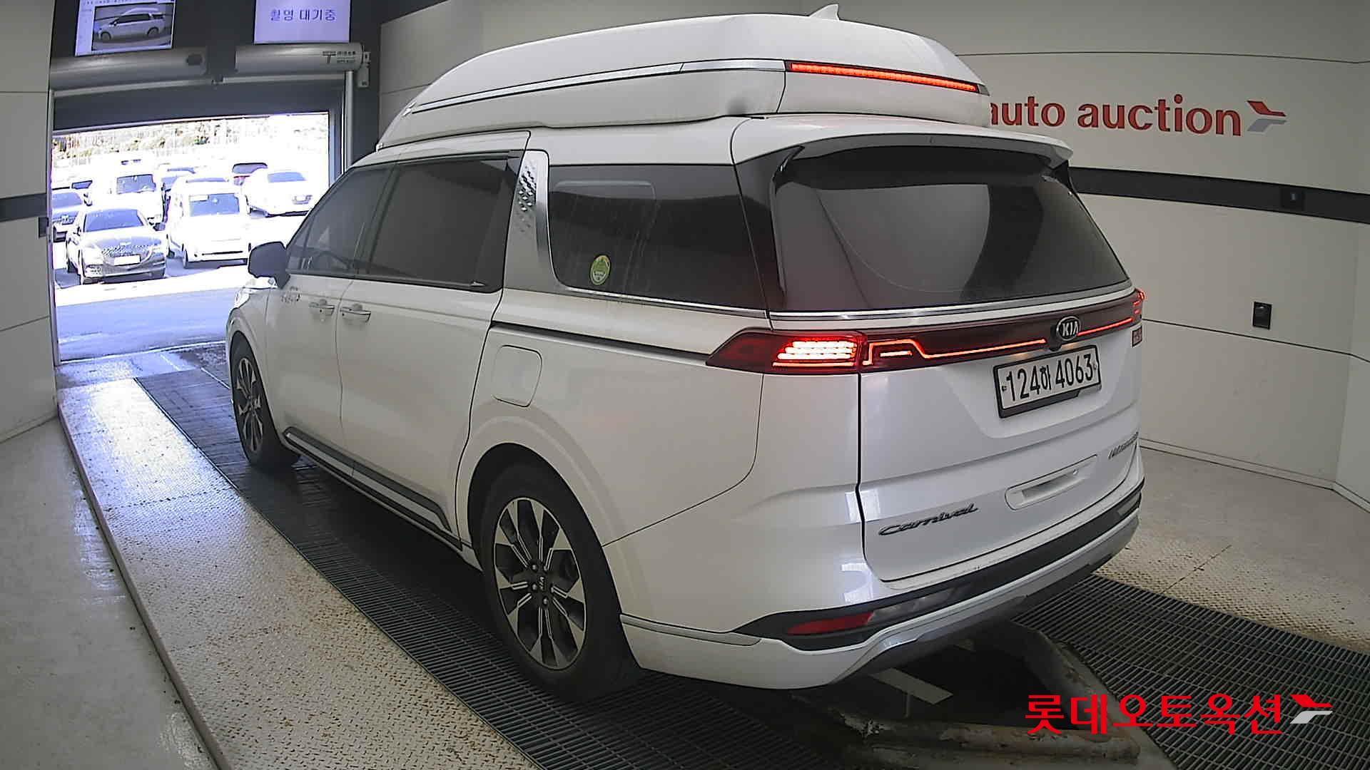 Kia Carnival Hairimujin 2021 Snow White Pearl (optional) из Кореи, фото 6