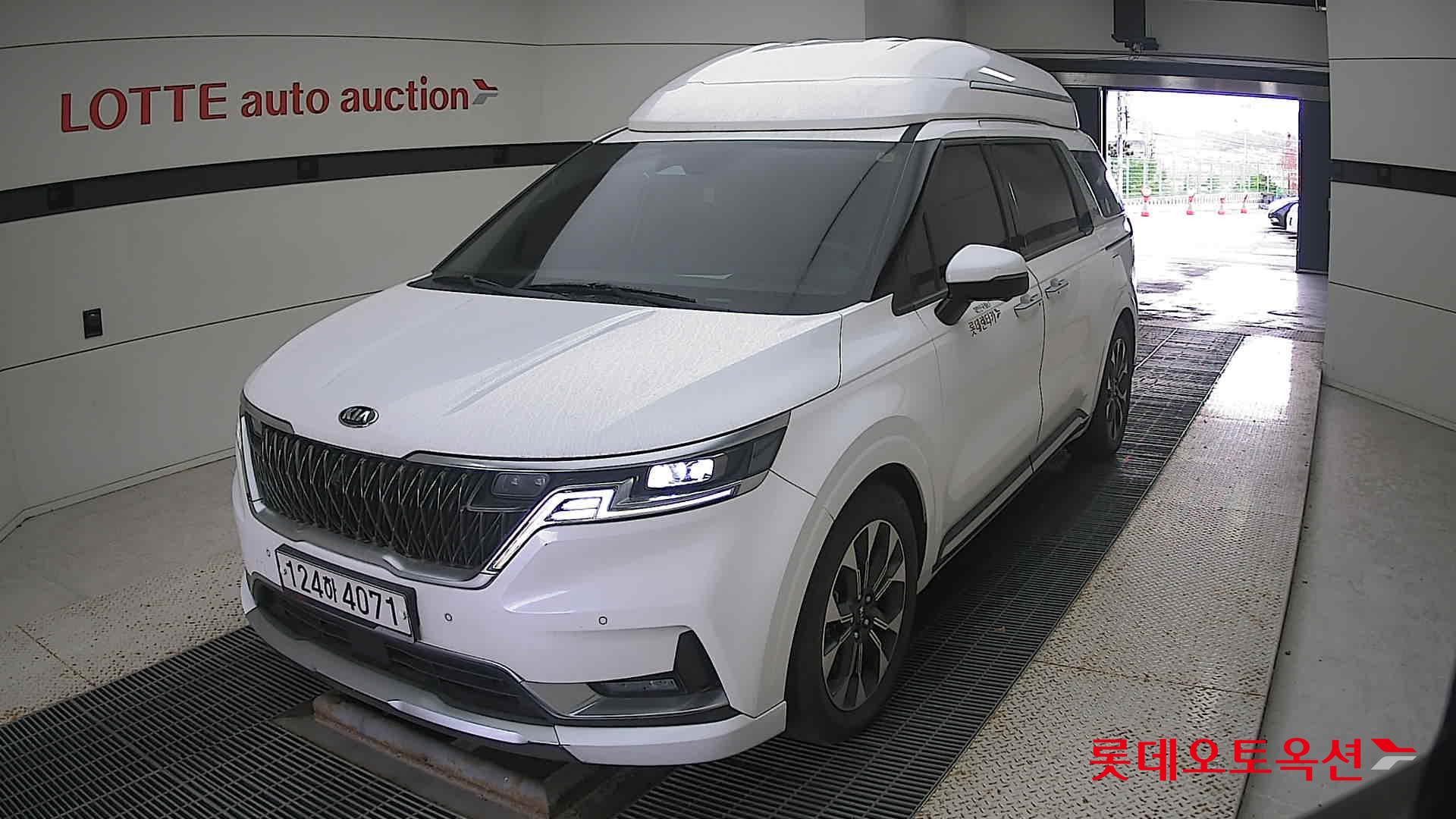 Kia Carnival Hairimujin 2021 Snow White Pearl (optional) из Кореи