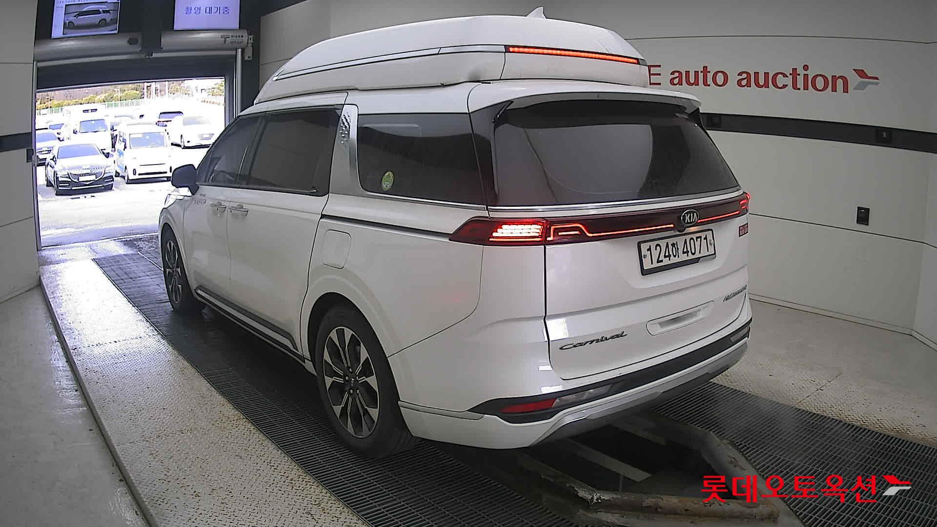 Kia Carnival Hairimujin 2021 Snow White Pearl (optional) из Кореи, фото 6