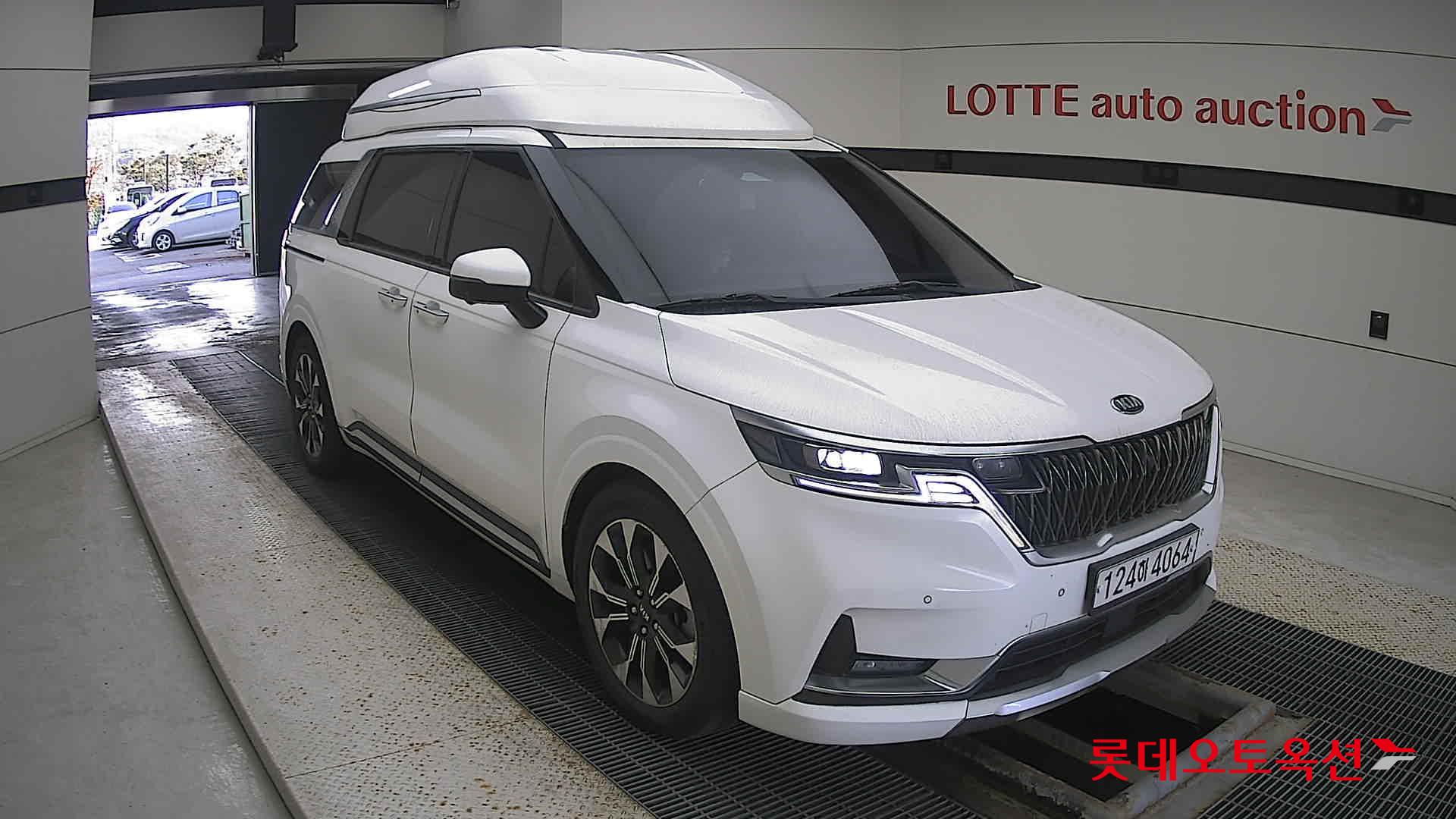 Kia Carnival Hairimujin 2021 Snow White Pearl (optional) из Кореи, фото 2