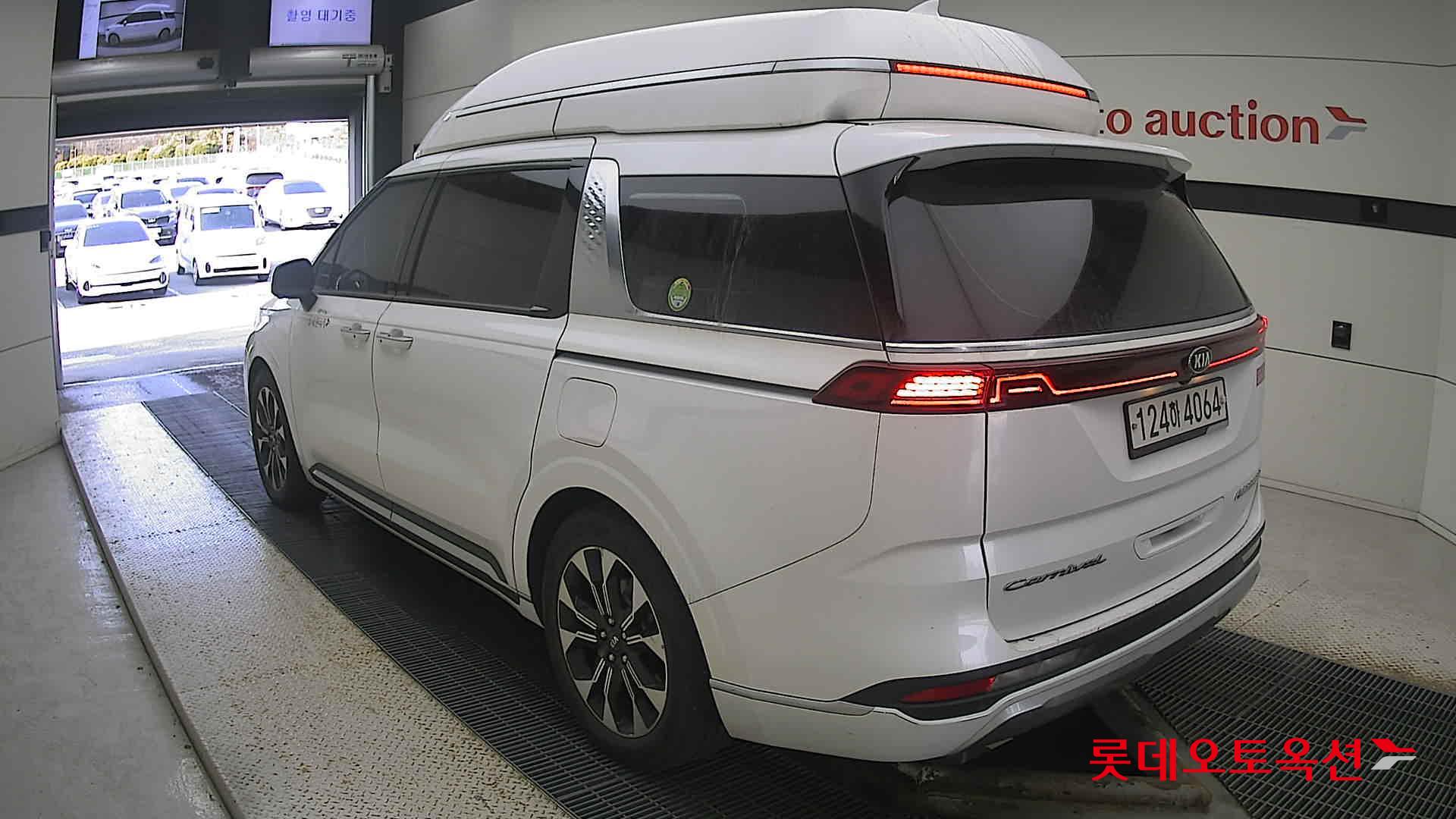 Kia Carnival Hairimujin 2021 Snow White Pearl (optional) из Кореи, фото 6