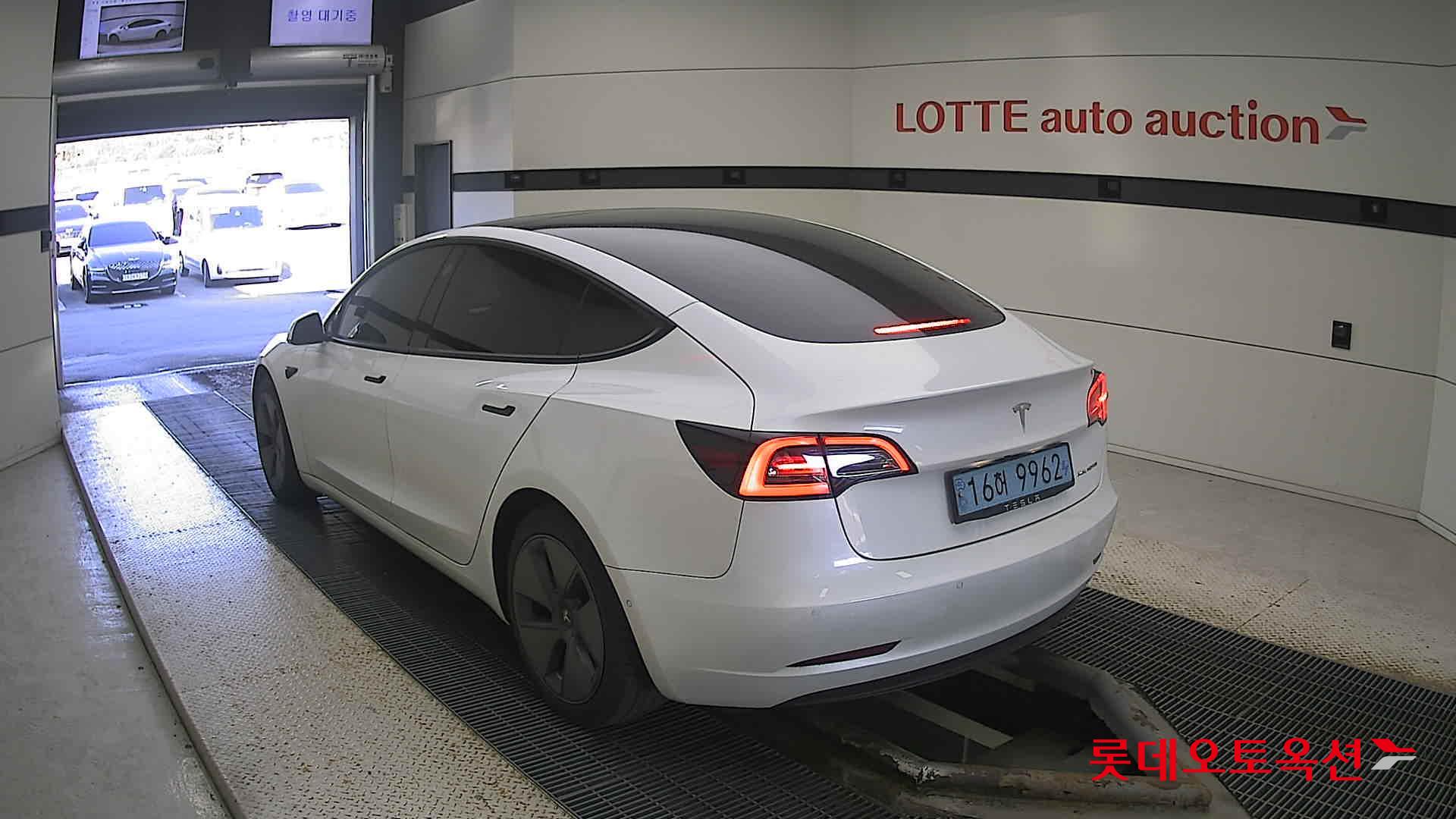 Tesla Model 3 Long Range 2021 Pearl White Multi-coat из Кореи, фото 6