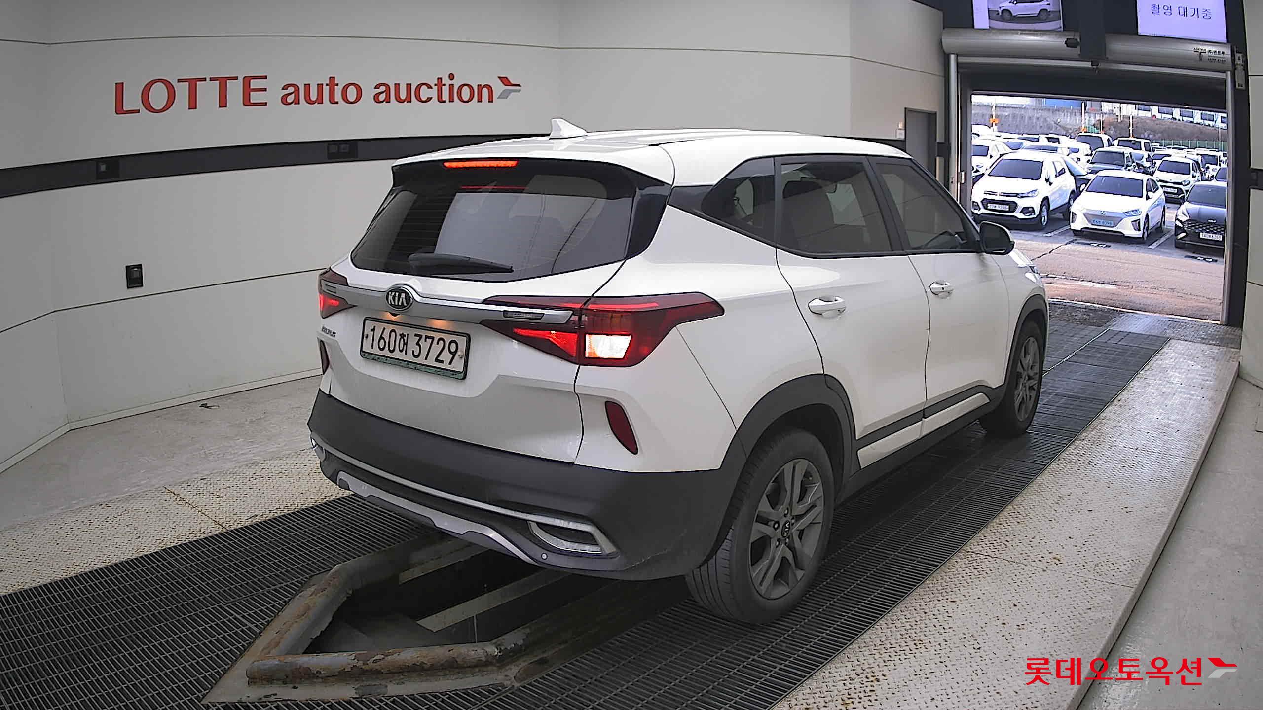 Kia Seltos 2022 Snow White Pearl из Кореи, фото 4