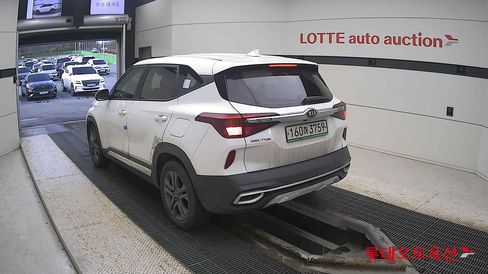 Kia Seltos 2022 Snow White Pearl из Кореи, фото 6