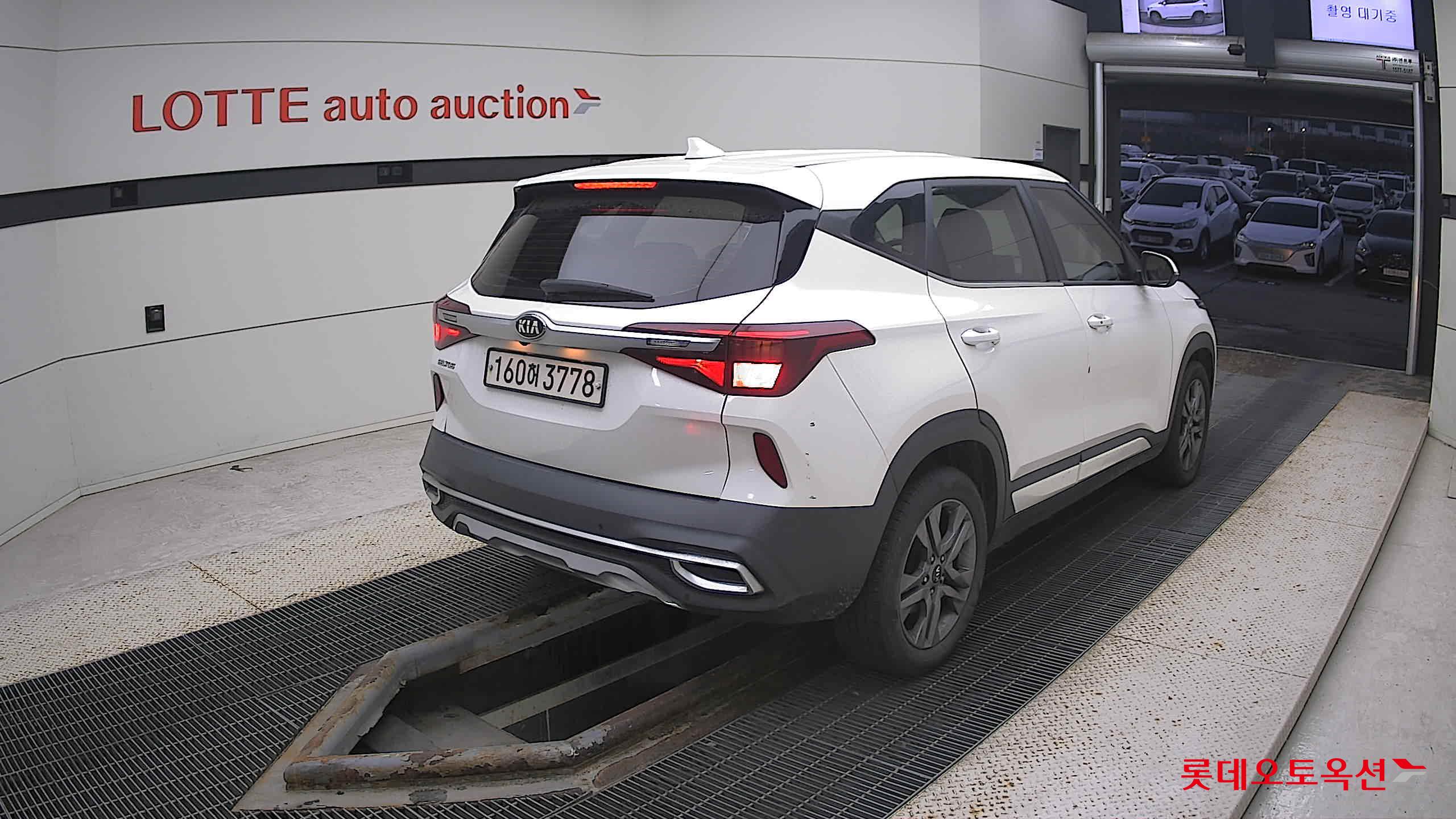 Kia Seltos 2022 Snow White Pearl из Кореи, фото 4