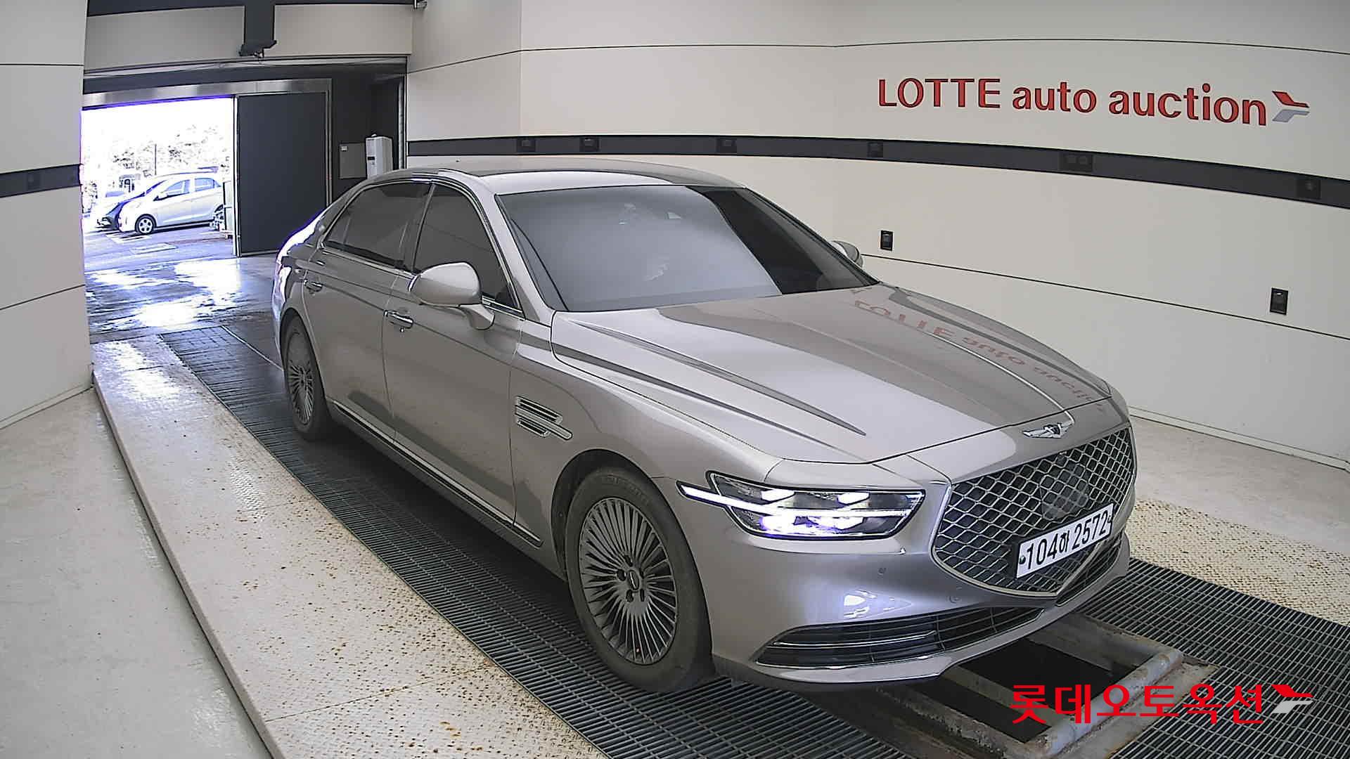 Hyundai G90 2020 Gold Coast Silver из Кореи, фото 2