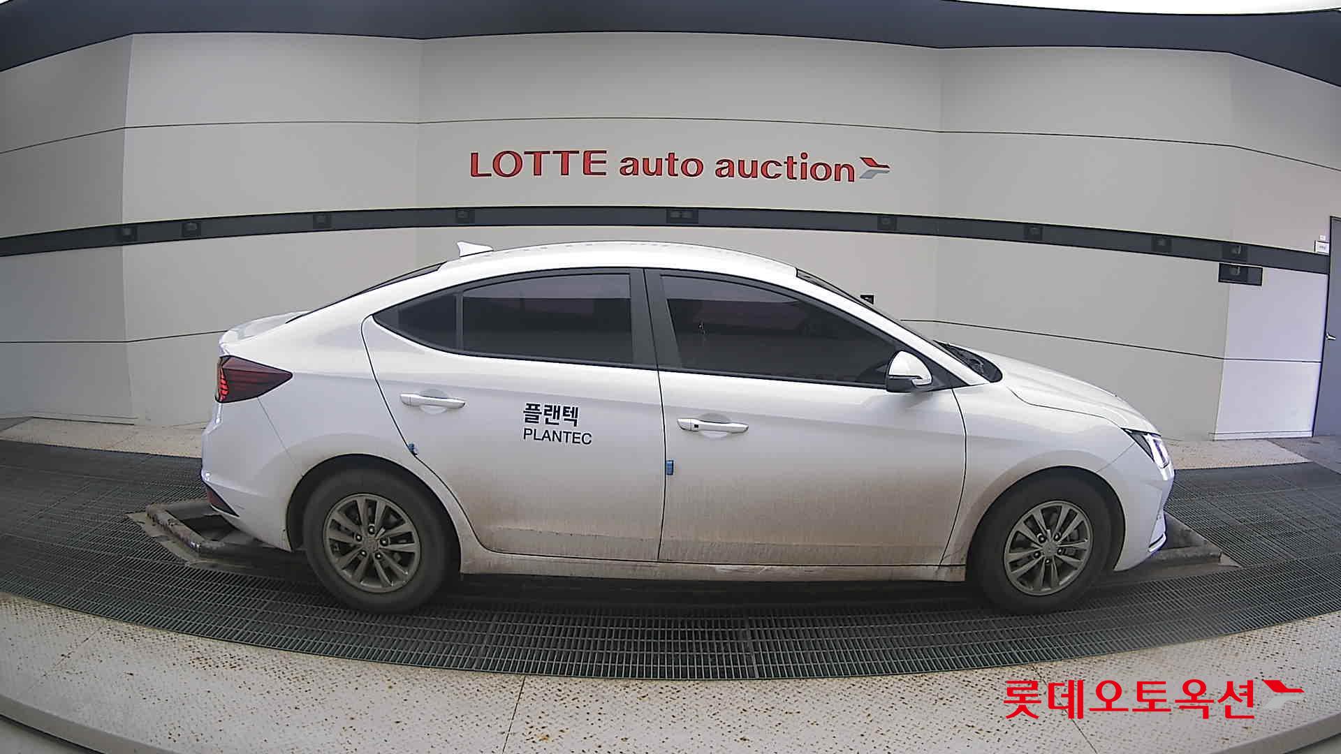 Hyundai Avante 2020 Polar White из Кореи, фото 3