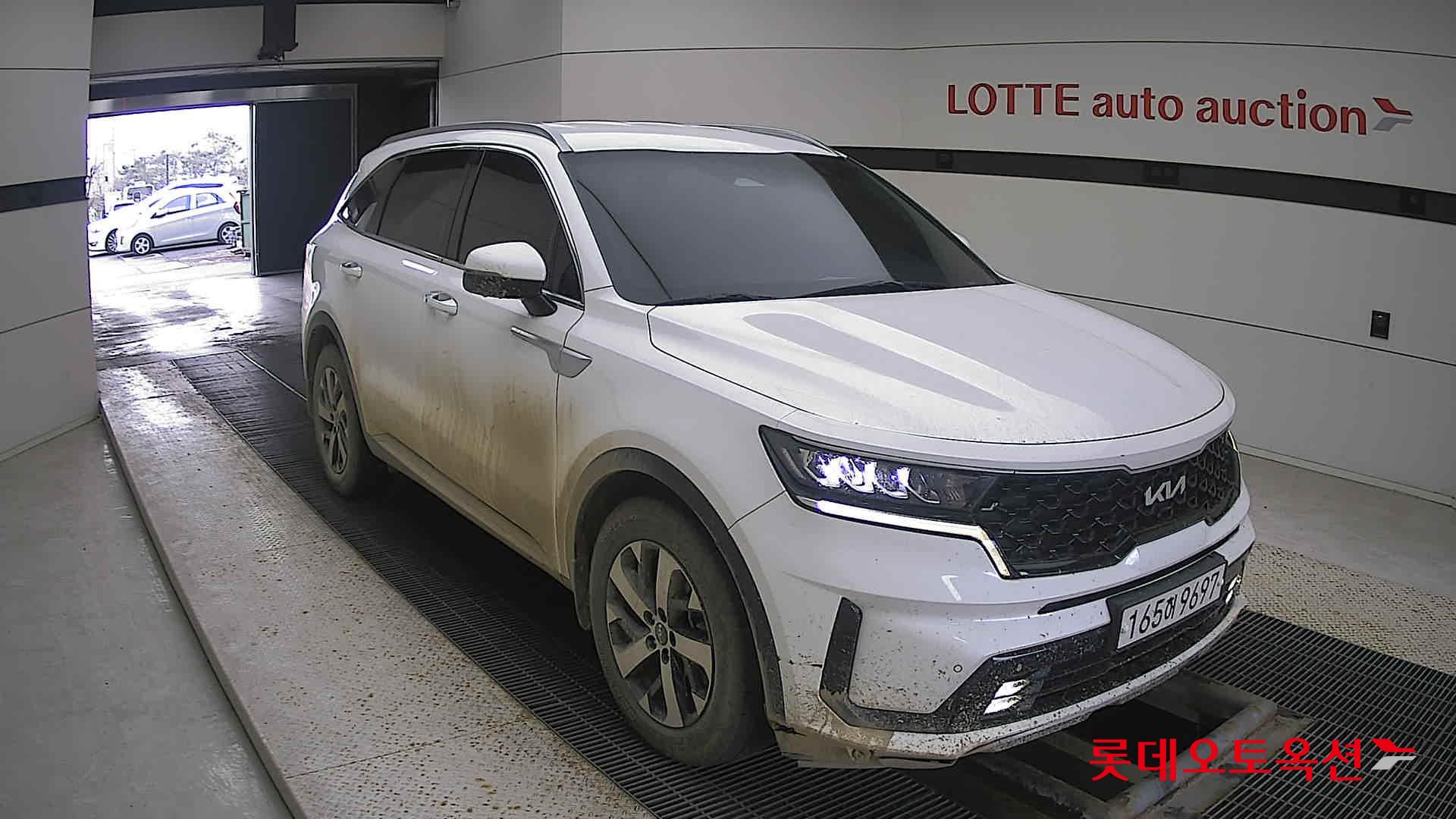 Kia Sorento 2022 Snow White Pearl (optional) из Кореи, фото 2