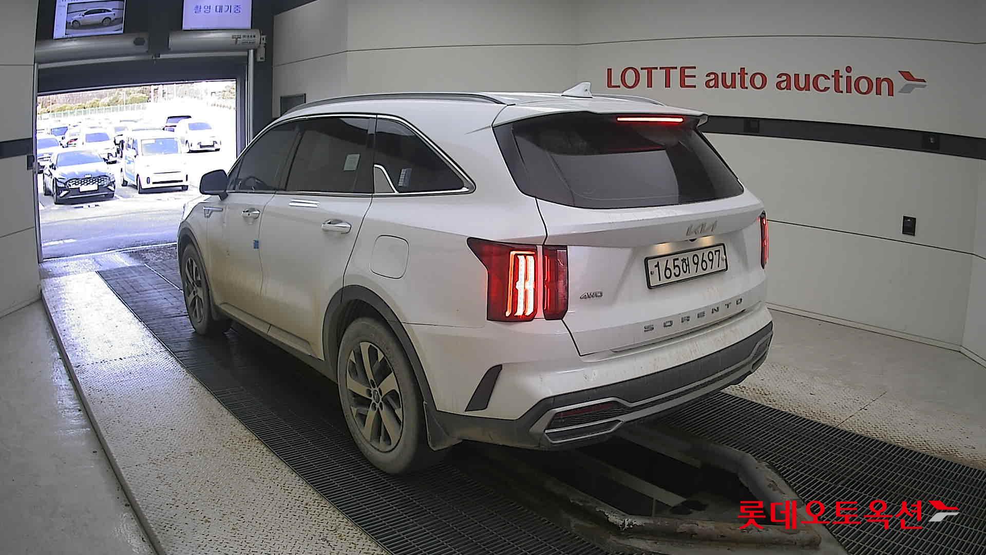 Kia Sorento 2022 Snow White Pearl (optional) из Кореи, фото 6