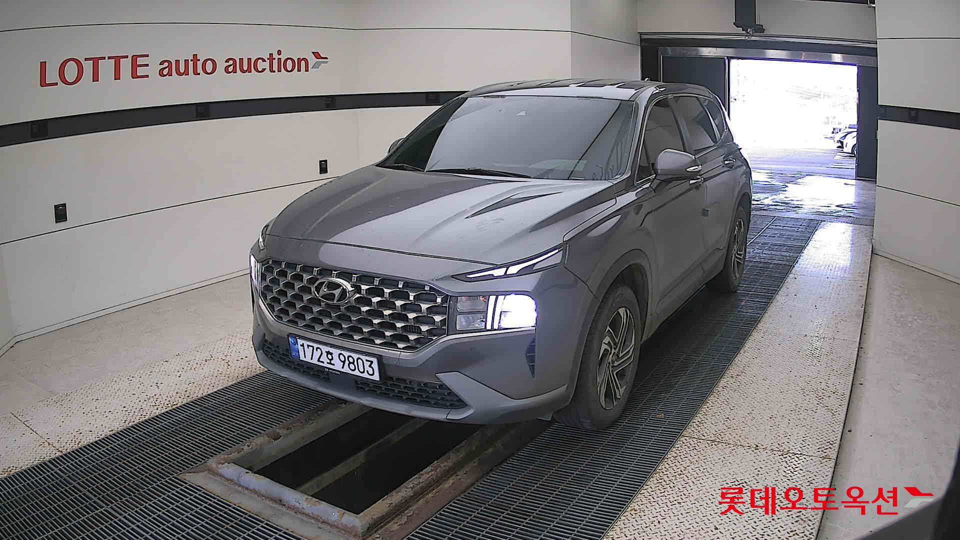 Hyundai Santa Fe 2023 Magnetic Grey Metallic из Кореи