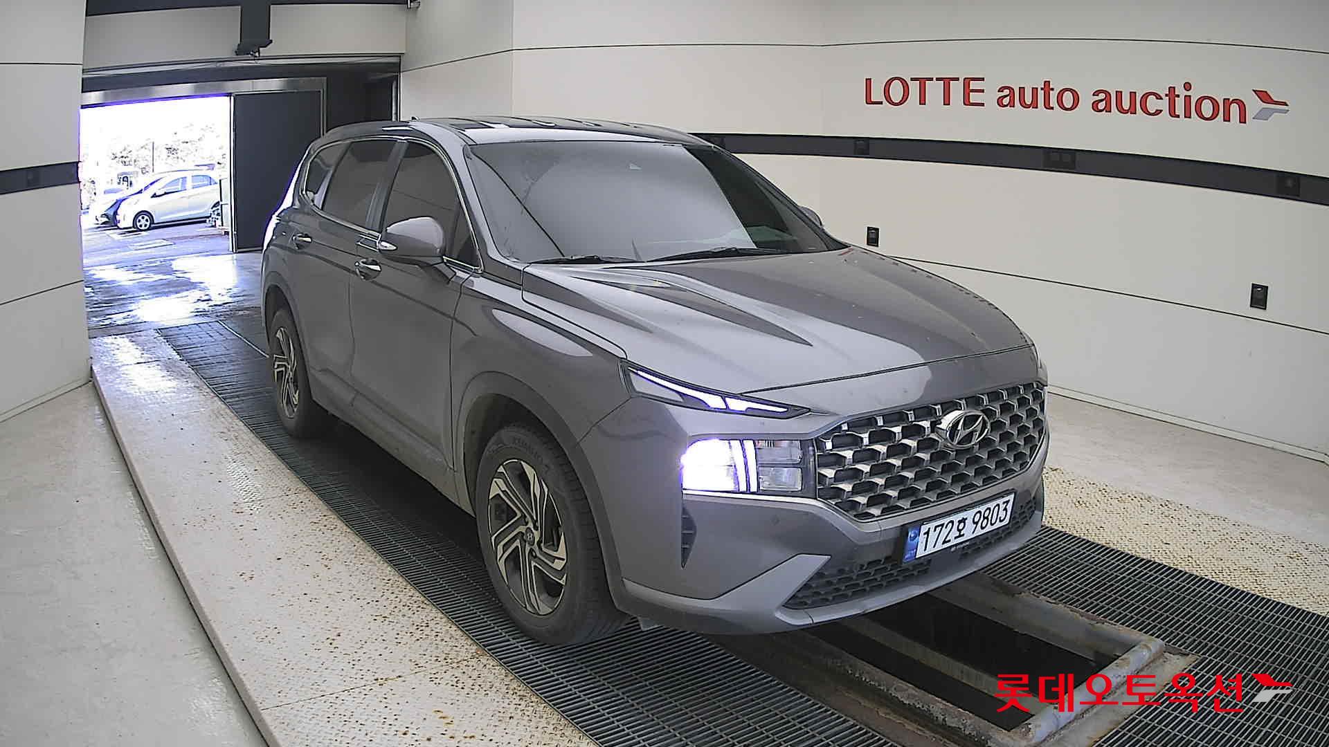 Hyundai Santa Fe 2023 Magnetic Grey Metallic из Кореи, фото 2