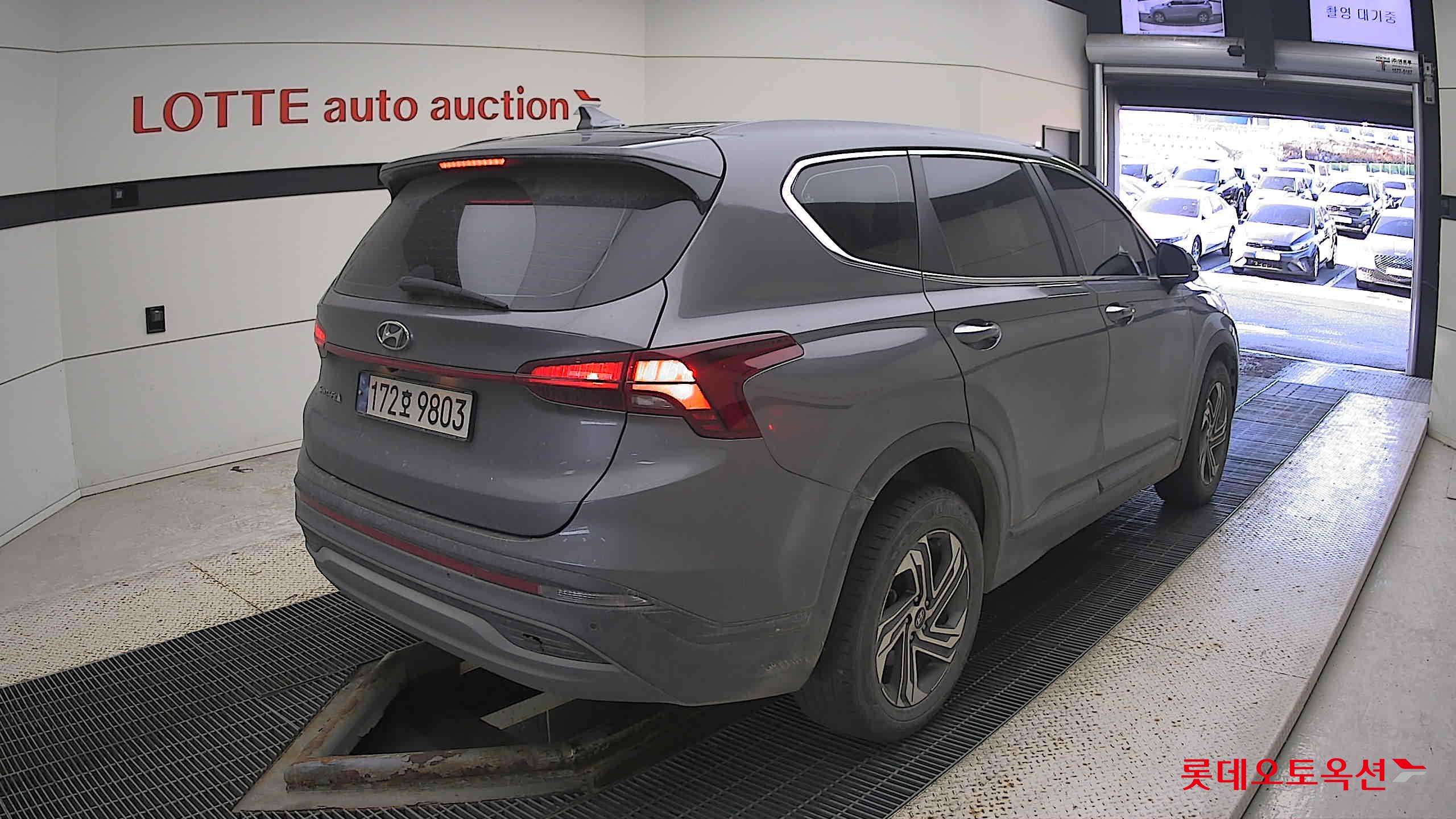 Hyundai Santa Fe 2023 Magnetic Grey Metallic из Кореи, фото 4
