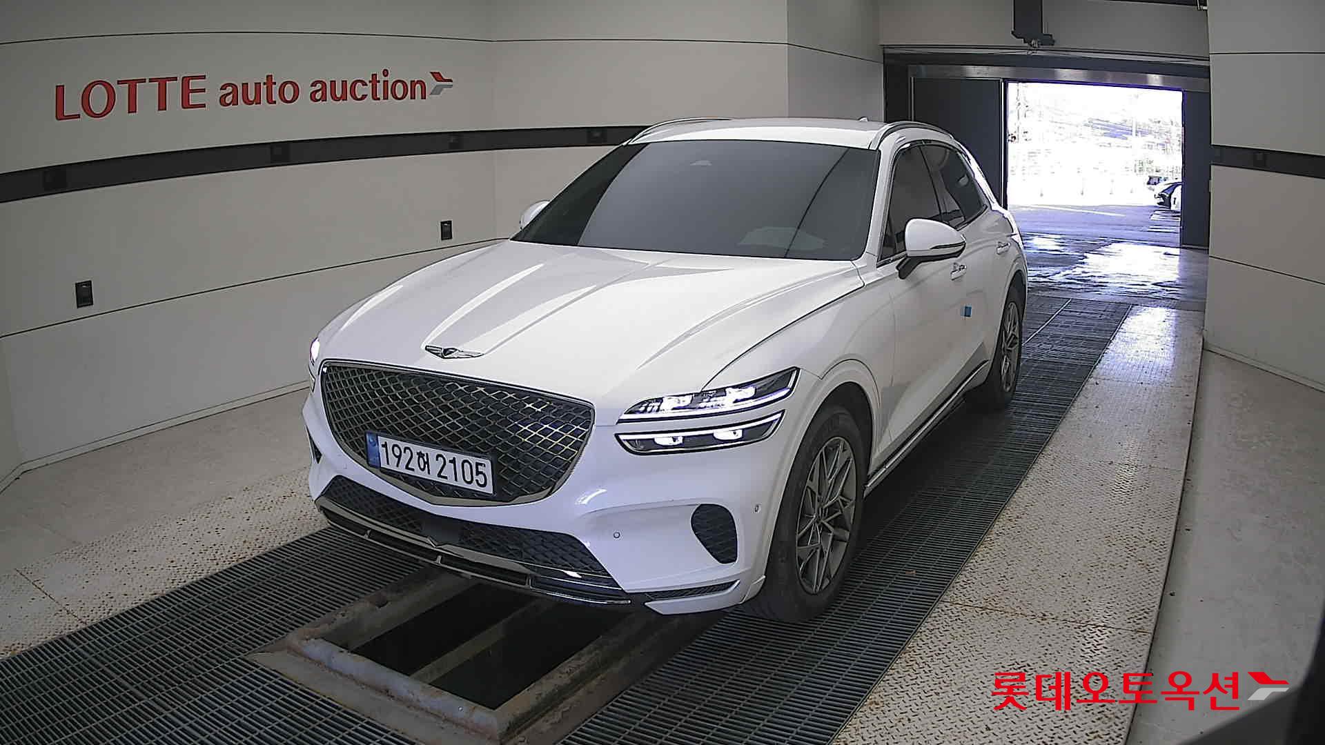 Hyundai GV70 2023 Uyuni White из Кореи