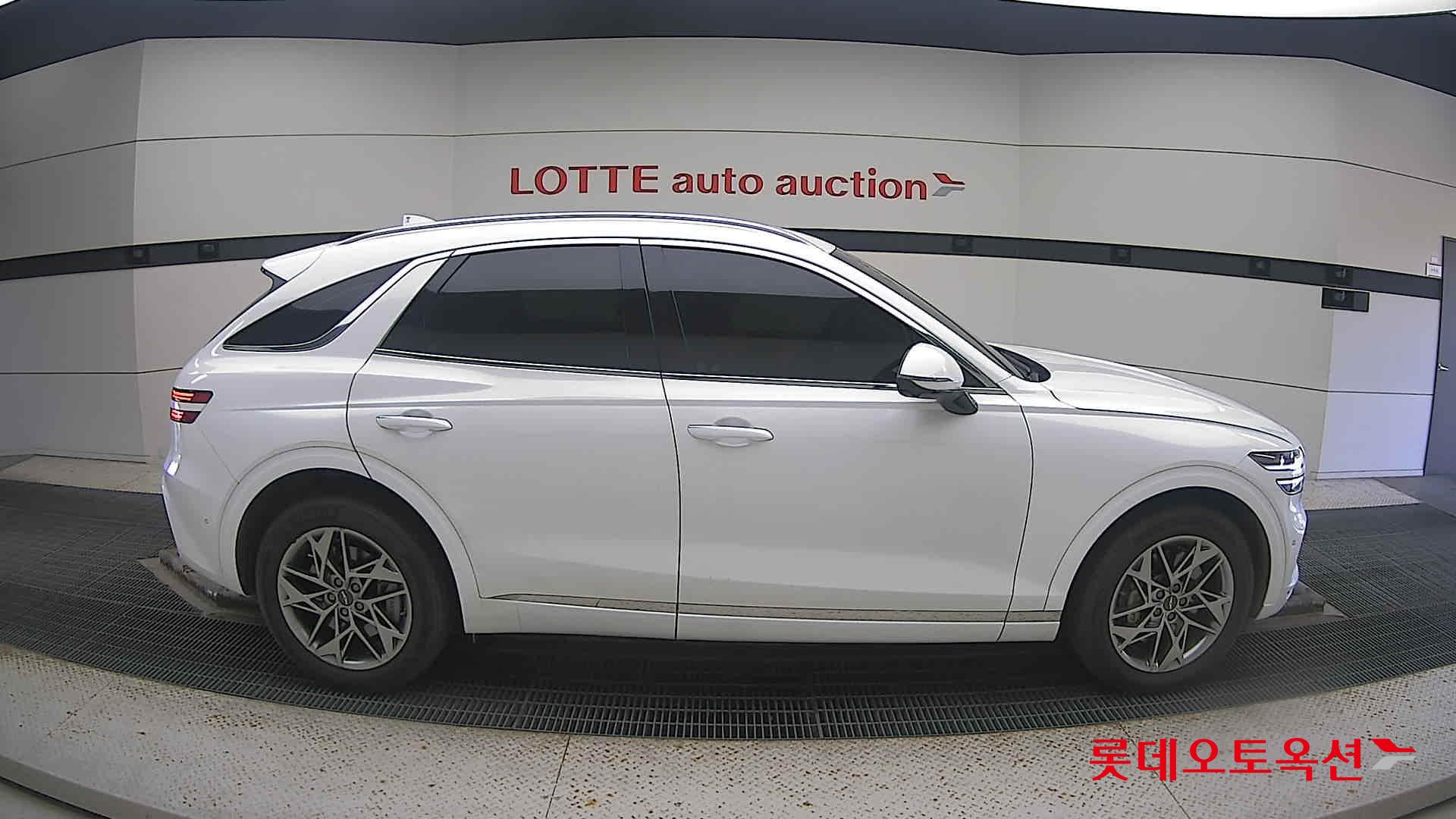 Hyundai GV70 2023 Uyuni White из Кореи, фото 3