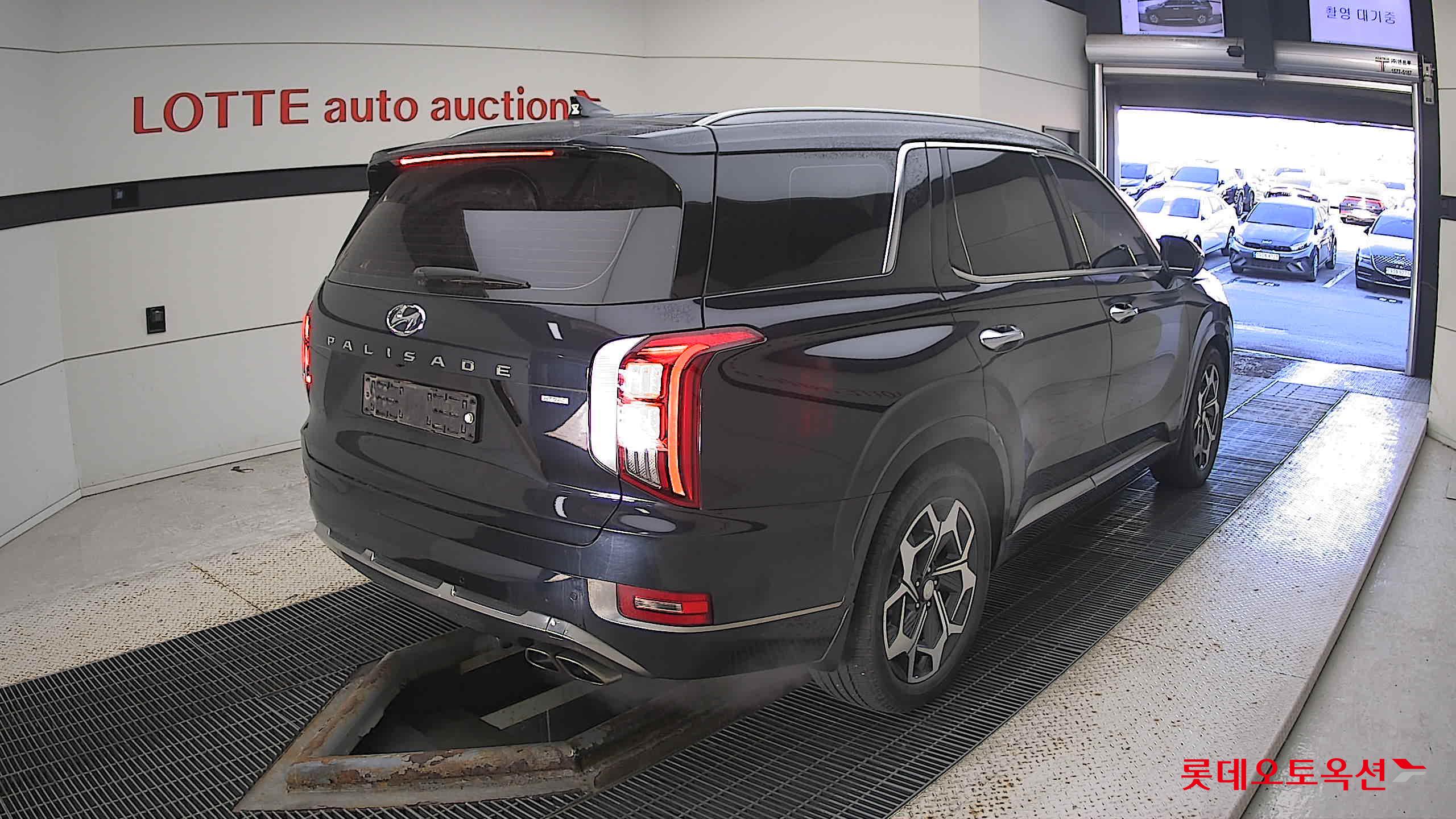 Hyundai Palisade 2022 Moonlight Blue Pearl из Кореи, фото 4