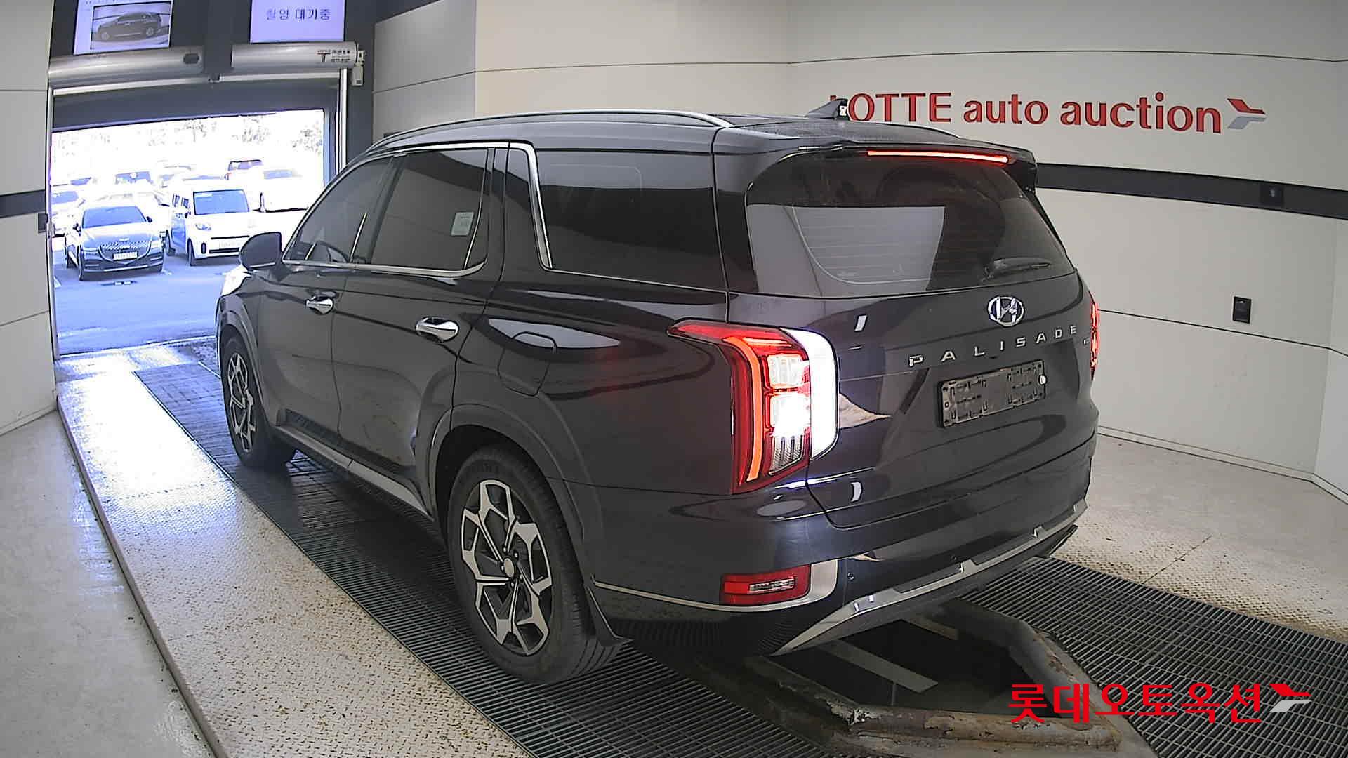 Hyundai Palisade 2022 Moonlight Blue Pearl из Кореи, фото 6