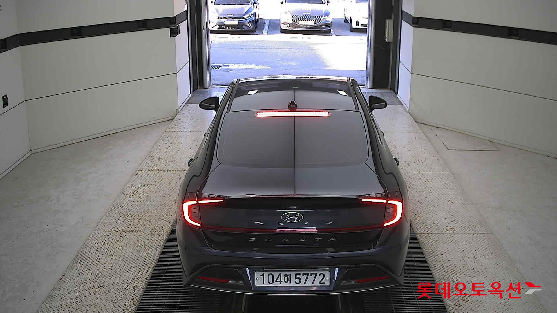 Hyundai Sonata Hybrid 2021 Oxford Blue из Кореи, фото 5