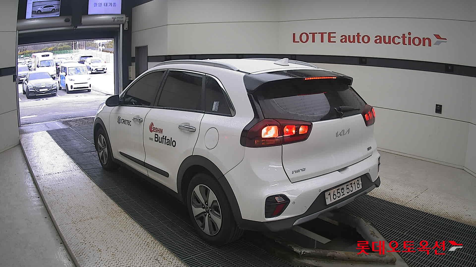 Kia Niro Hybrid 2022 Snow White Pearl (optional) из Кореи, фото 6