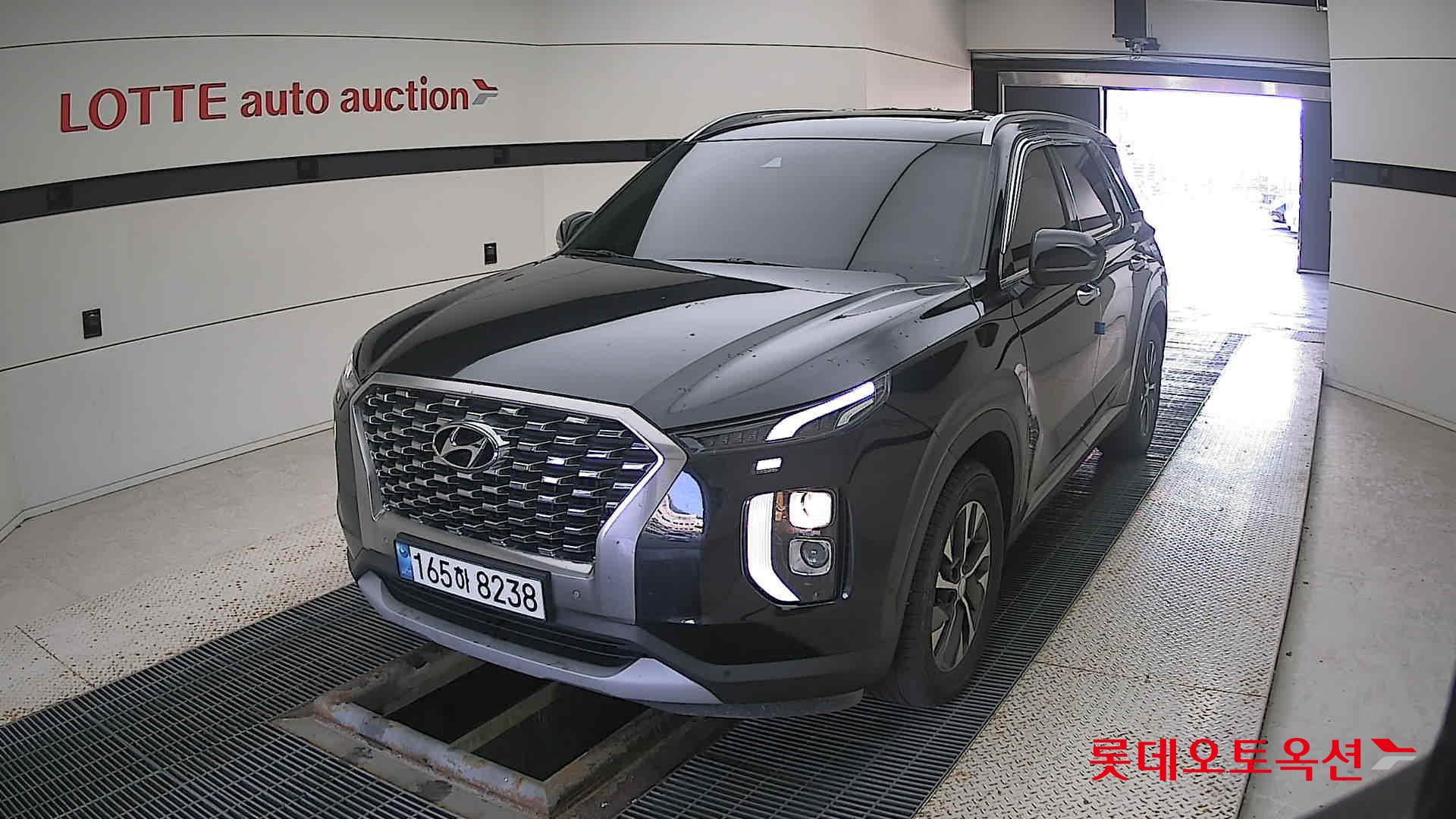 Hyundai Palisade 2022 Abyss Black Pearl из Кореи