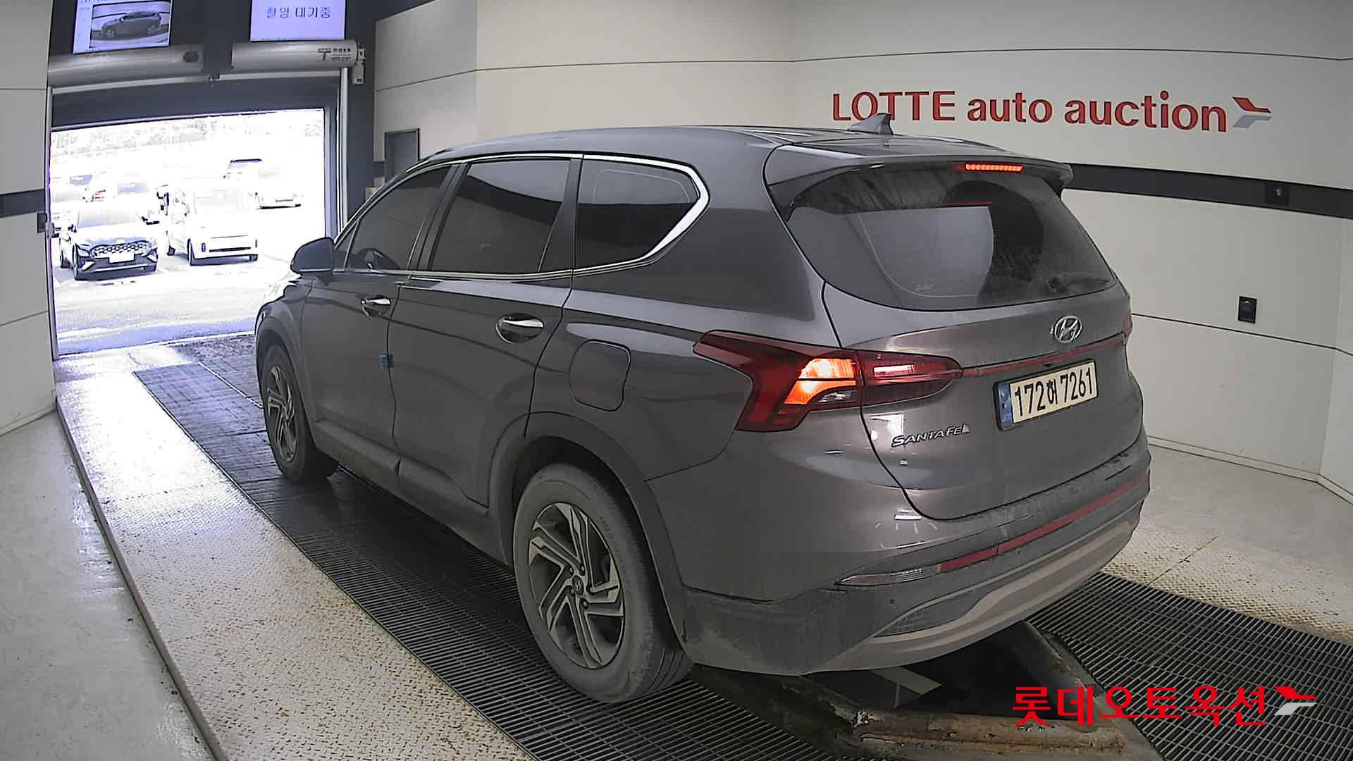 Hyundai Santa Fe 2023 Magnetic Grey Metallic из Кореи, фото 6