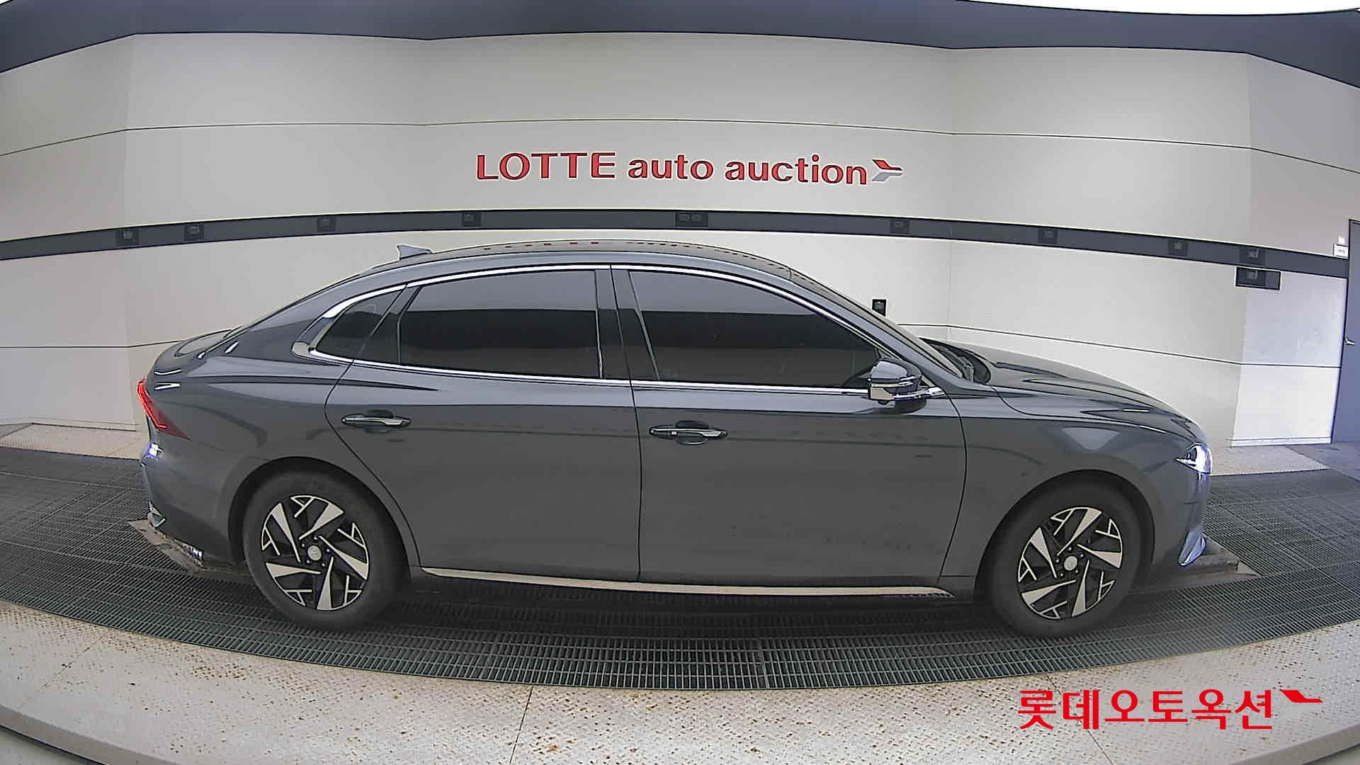 Hyundai Grandeur Hybrid 2023 Nocturne Grey Metallic из Кореи, фото 3