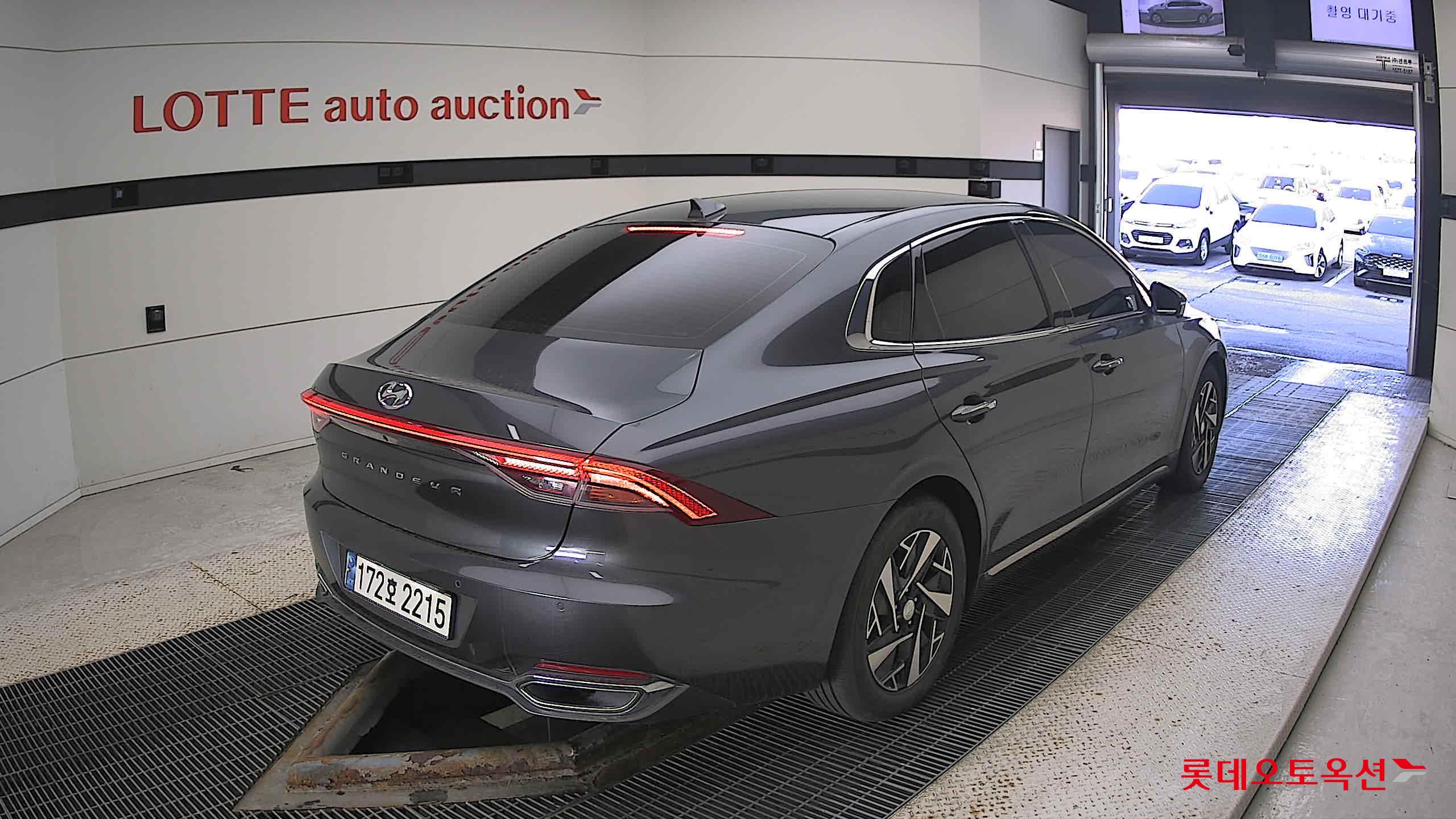 Hyundai Grandeur Hybrid 2023 Nocturne Grey Metallic из Кореи, фото 4