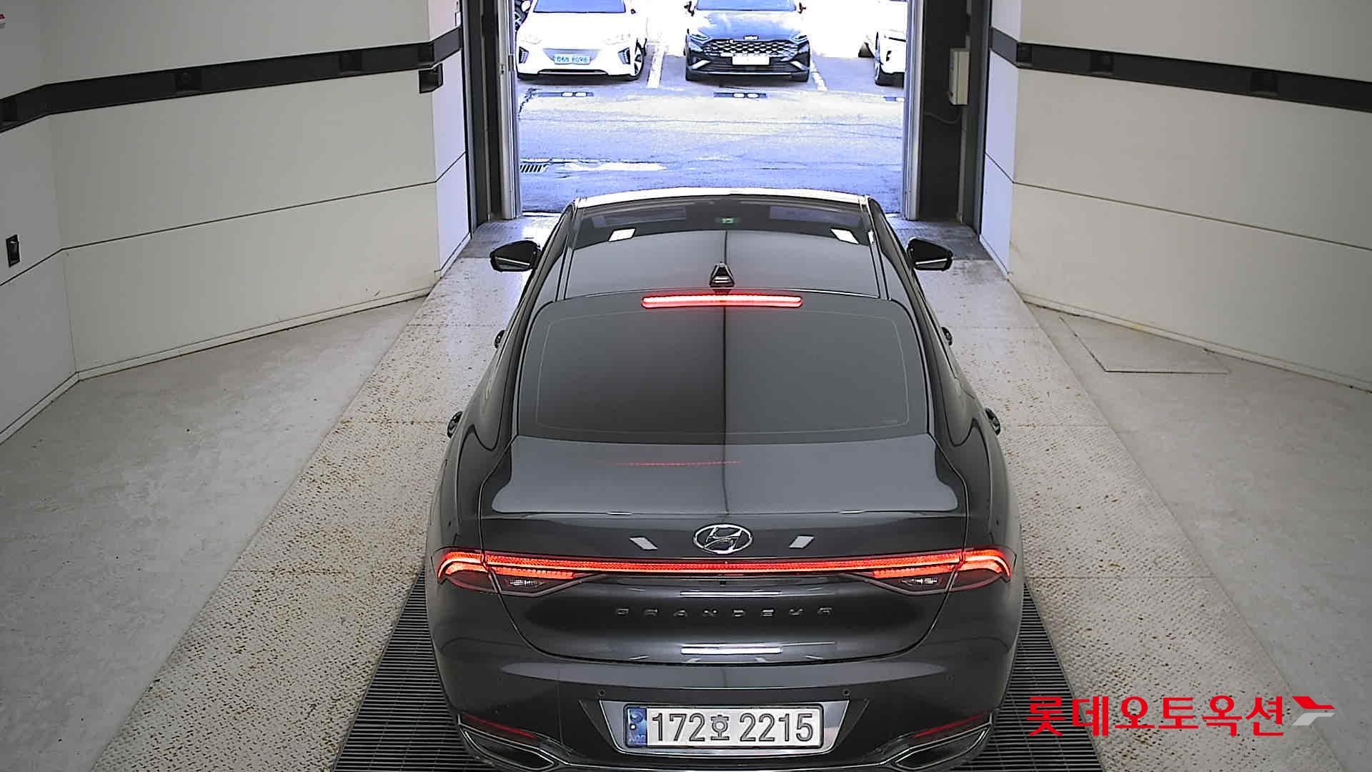 Hyundai Grandeur Hybrid 2023 Nocturne Grey Metallic из Кореи, фото 5