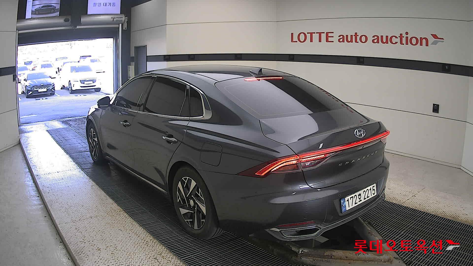 Hyundai Grandeur Hybrid 2023 Nocturne Grey Metallic из Кореи, фото 6