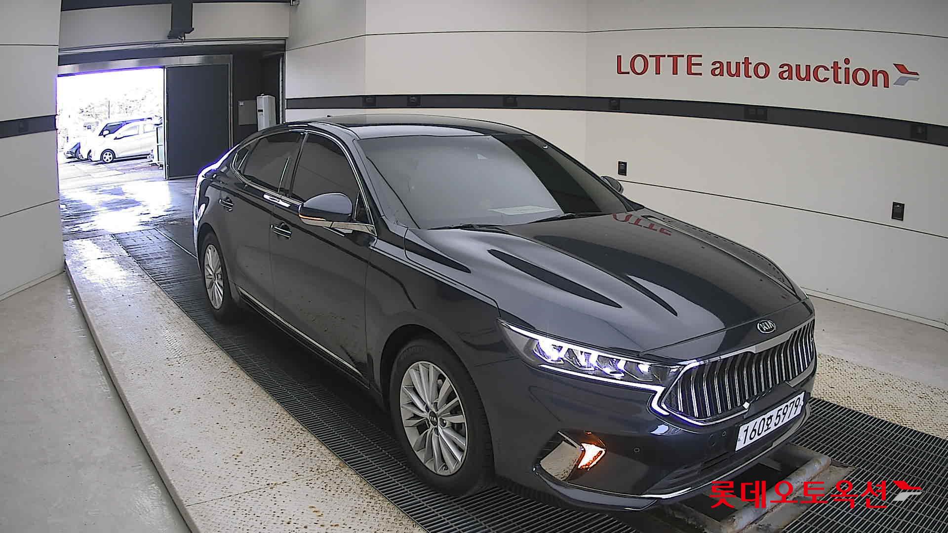 Kia K7 2020 Gravity Blue из Кореи, фото 2