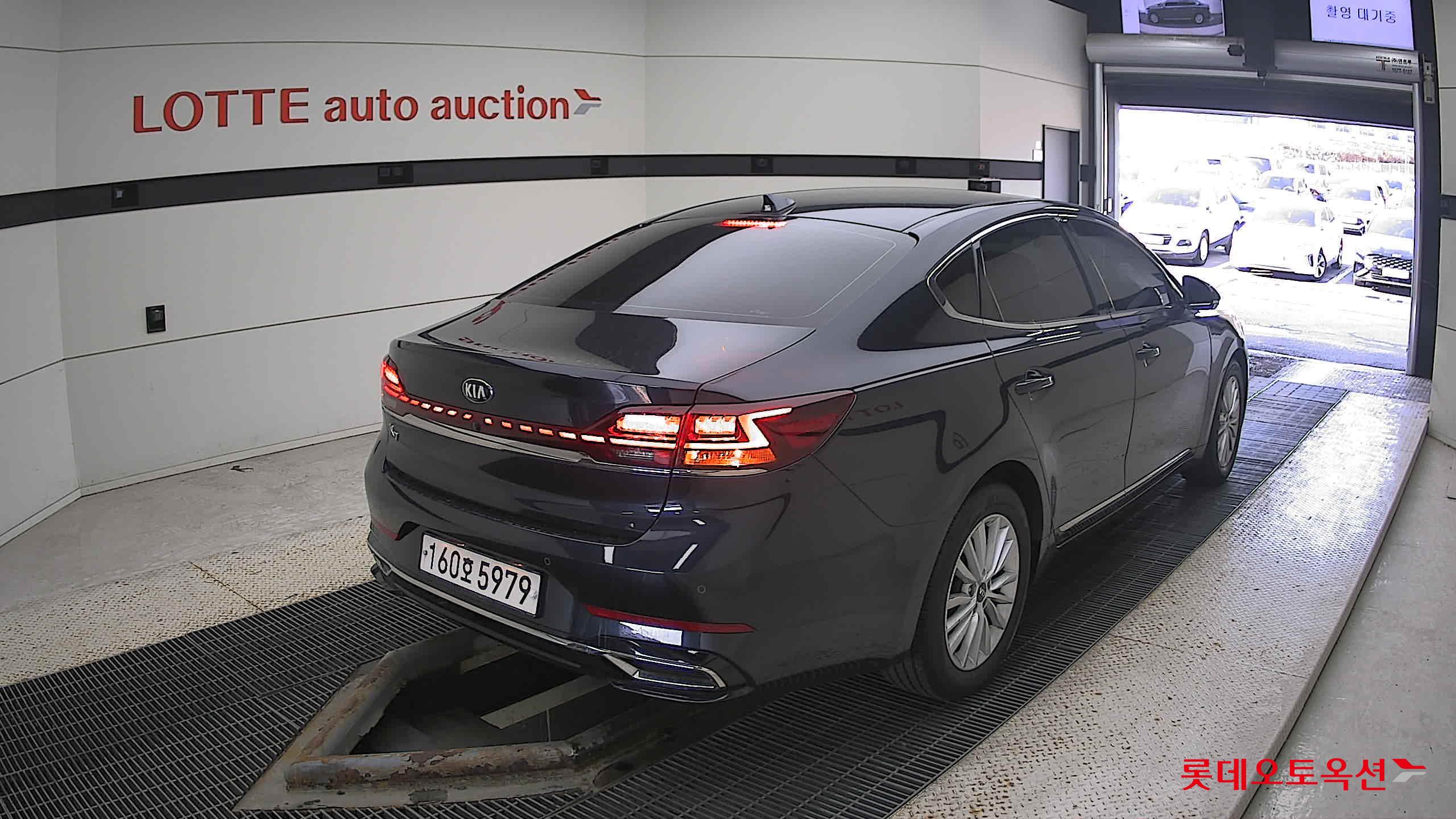 Kia K7 2020 Gravity Blue из Кореи, фото 4