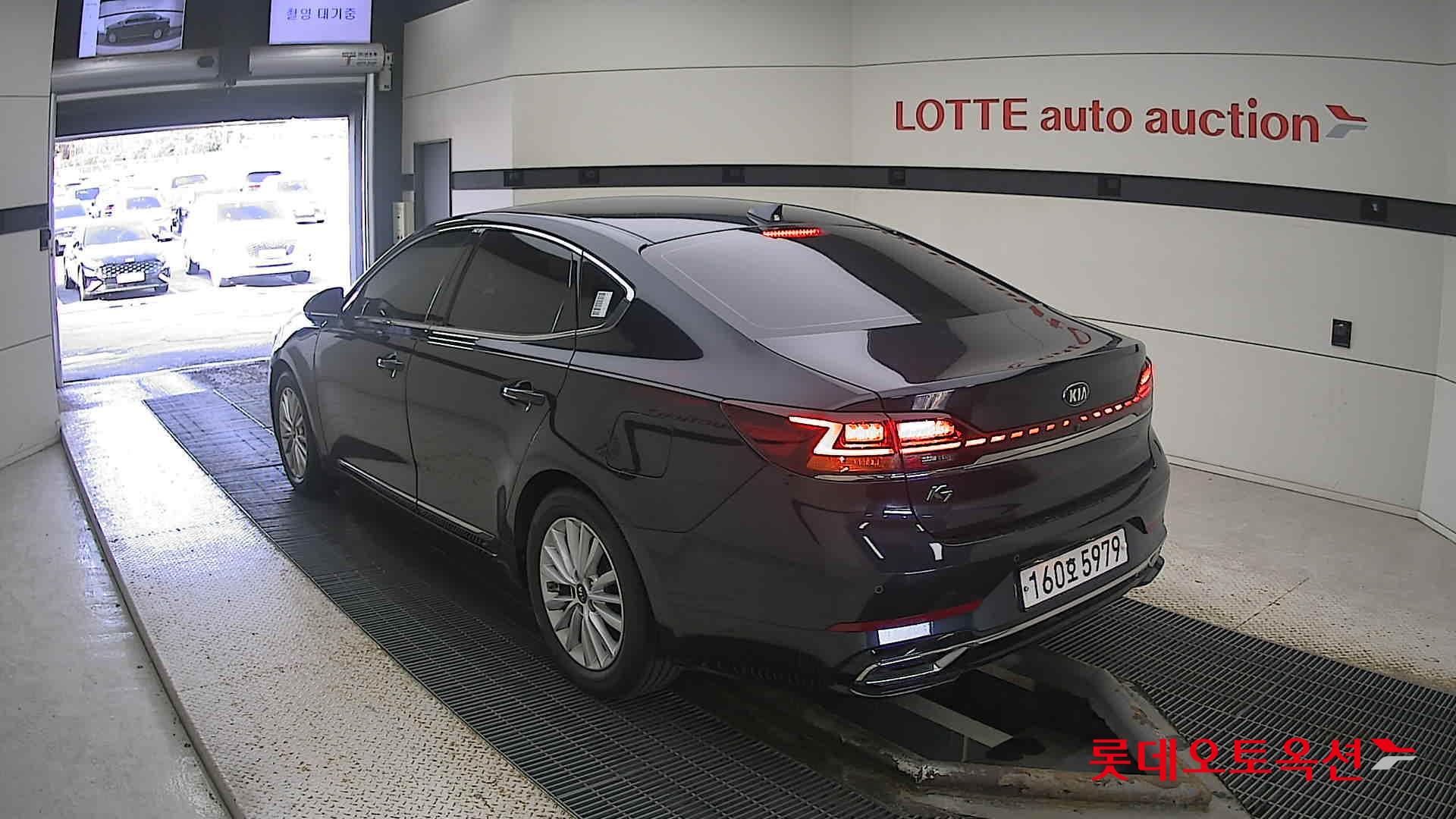 Kia K7 2020 Gravity Blue из Кореи, фото 6